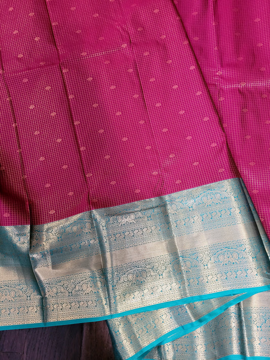 Semi Kanchipuram Handloom Silk Saree
