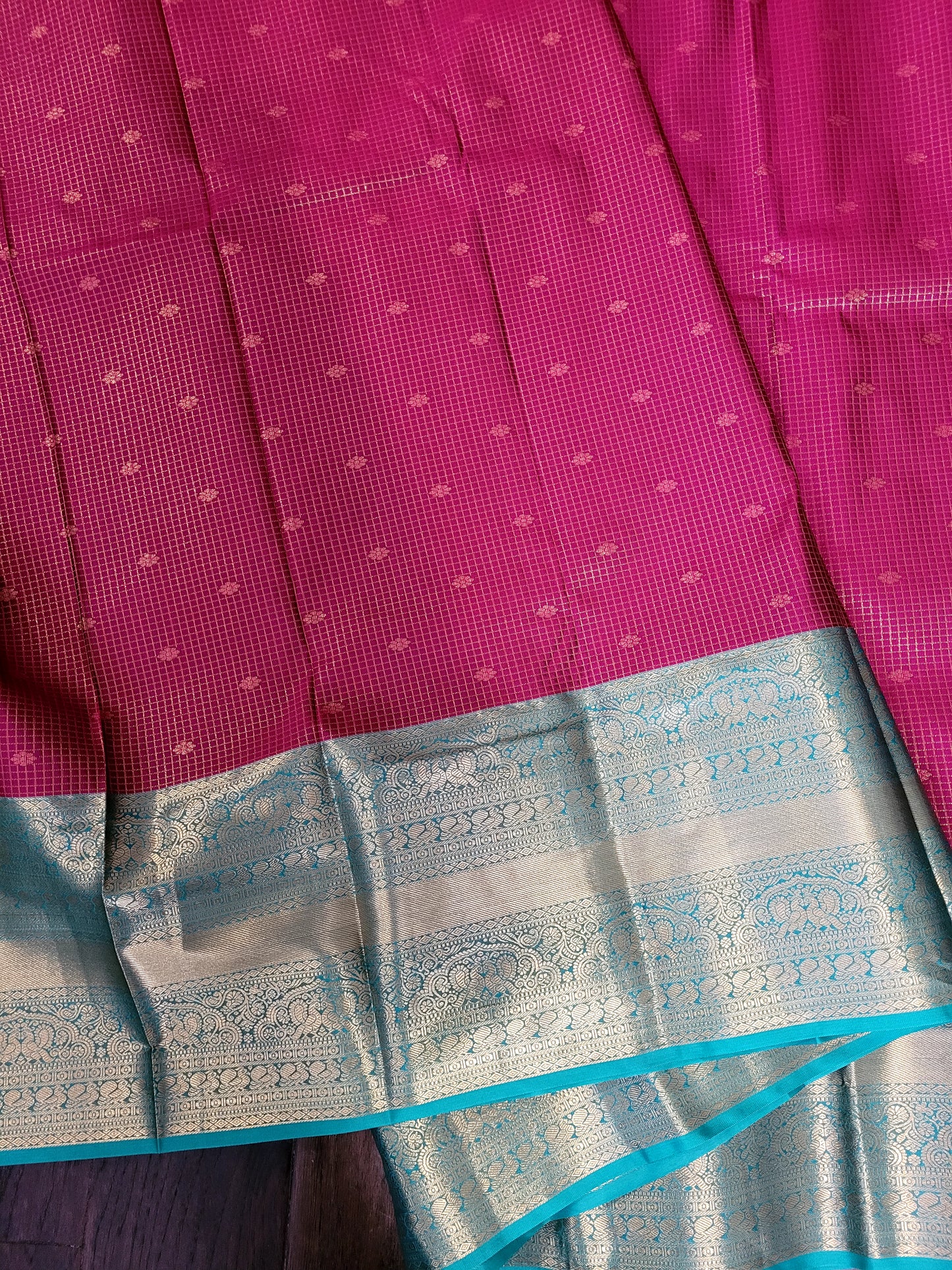Semi Kanchipuram Handloom Silk Saree