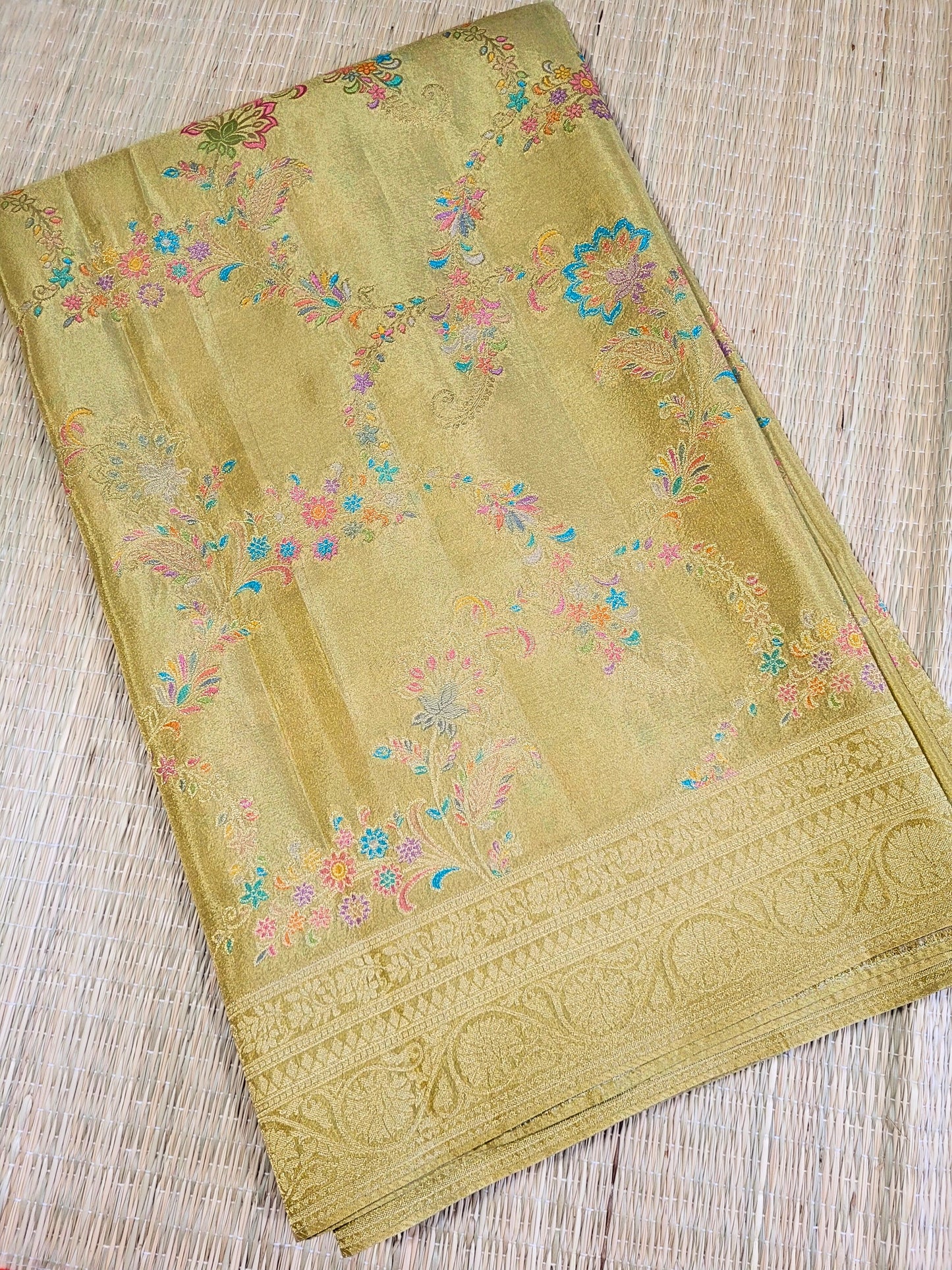 Premium Banaras Tissue Silk Saree