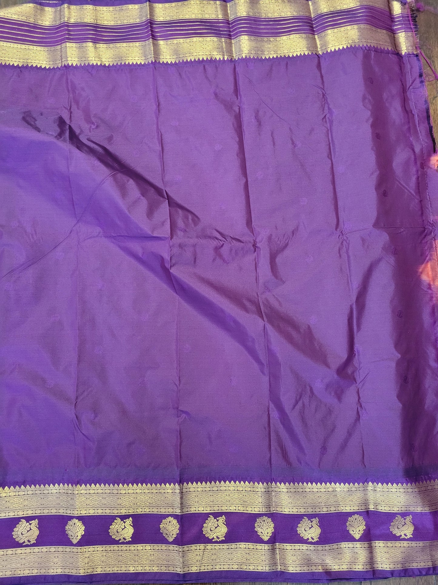 Semi Kanchipuram Handloom Silk Saree