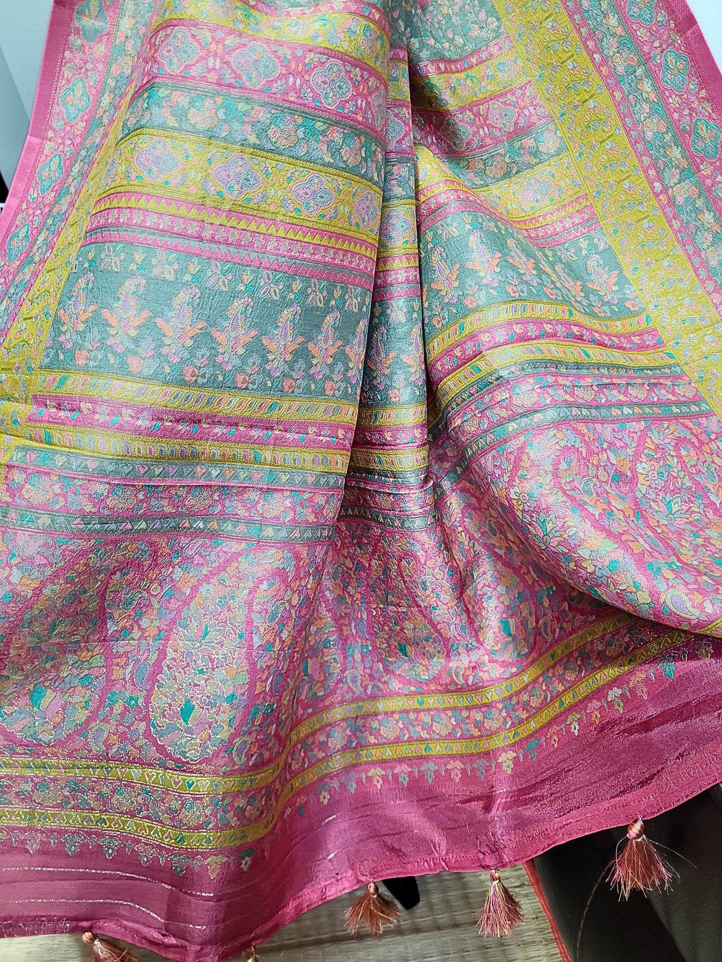 Pashmina Silk Saree
