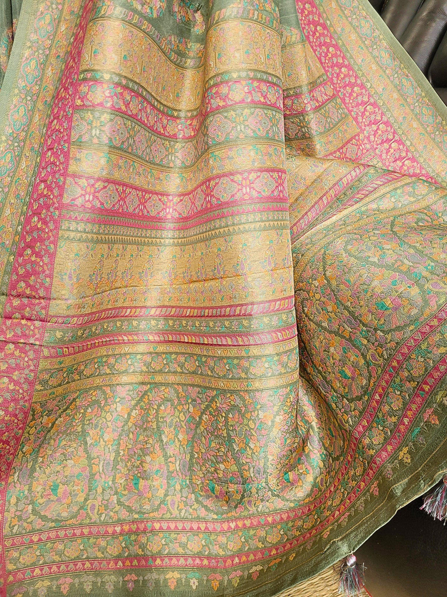 Pashmina Silk Saree