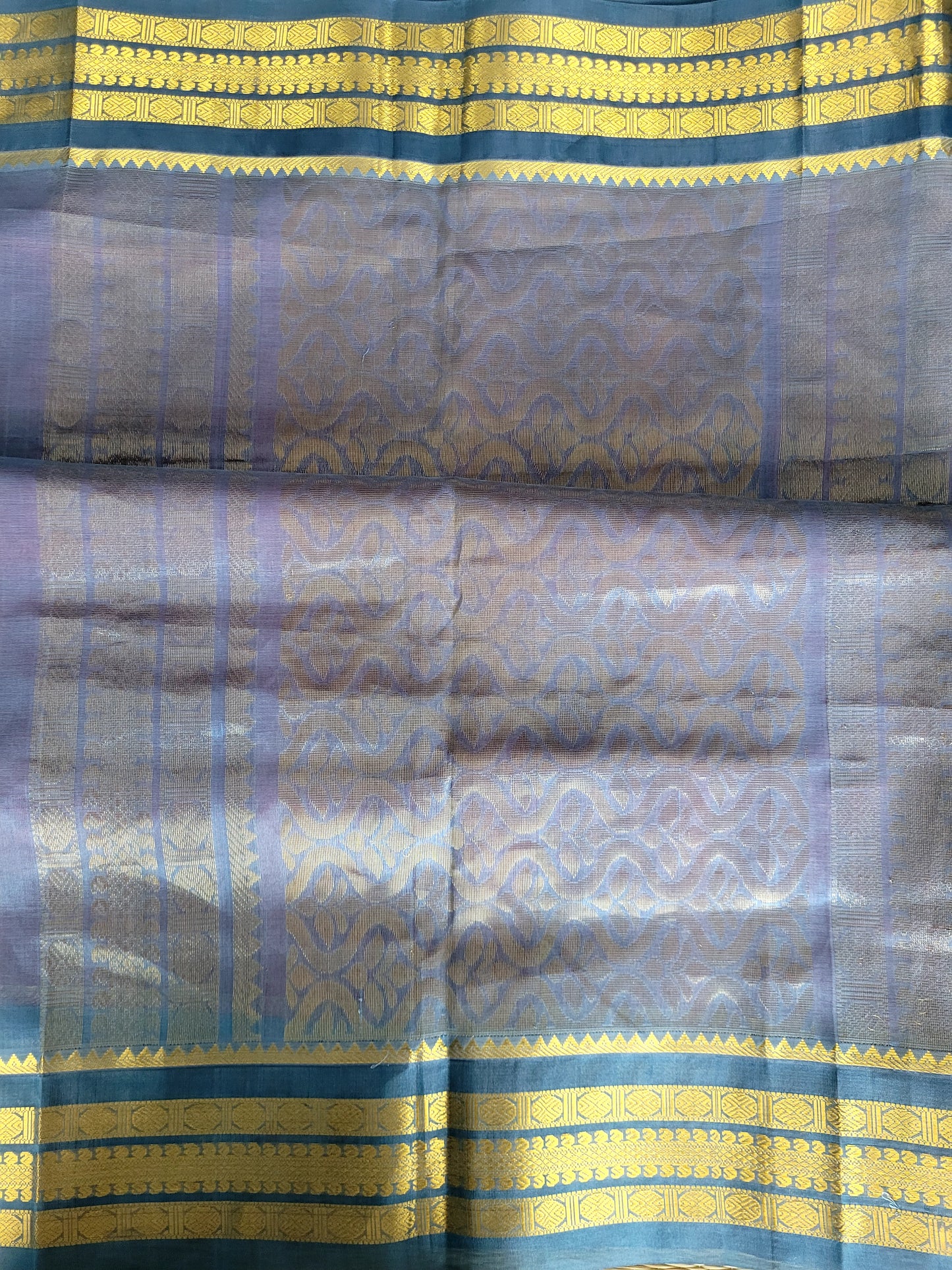Pure Kanjivaram Sico Saree With Blouse