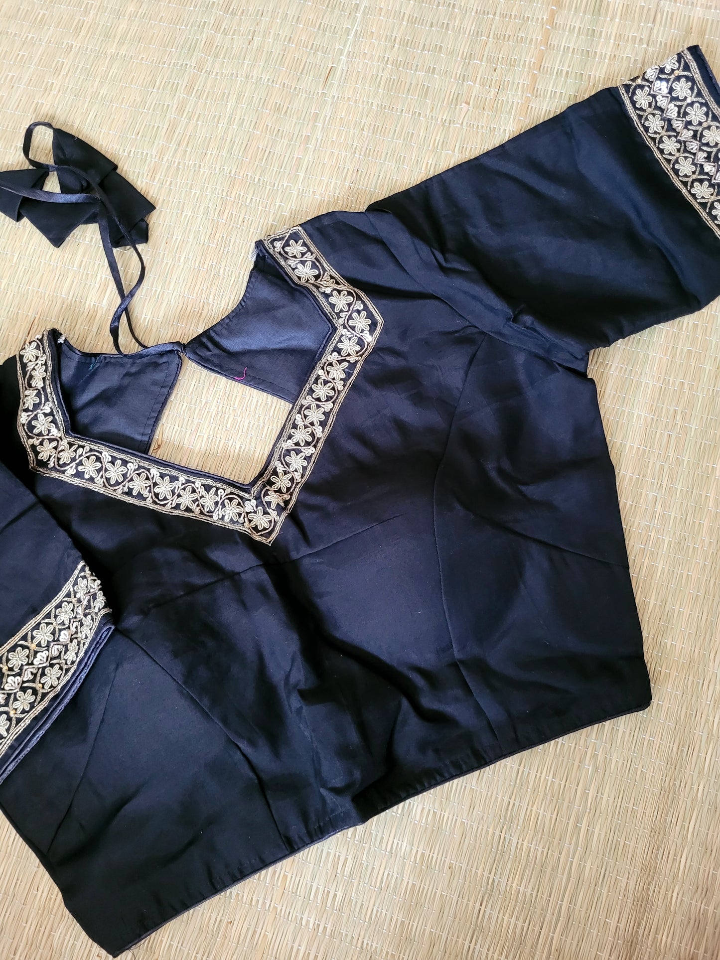 Roman Silk Zardosi Work Blouse