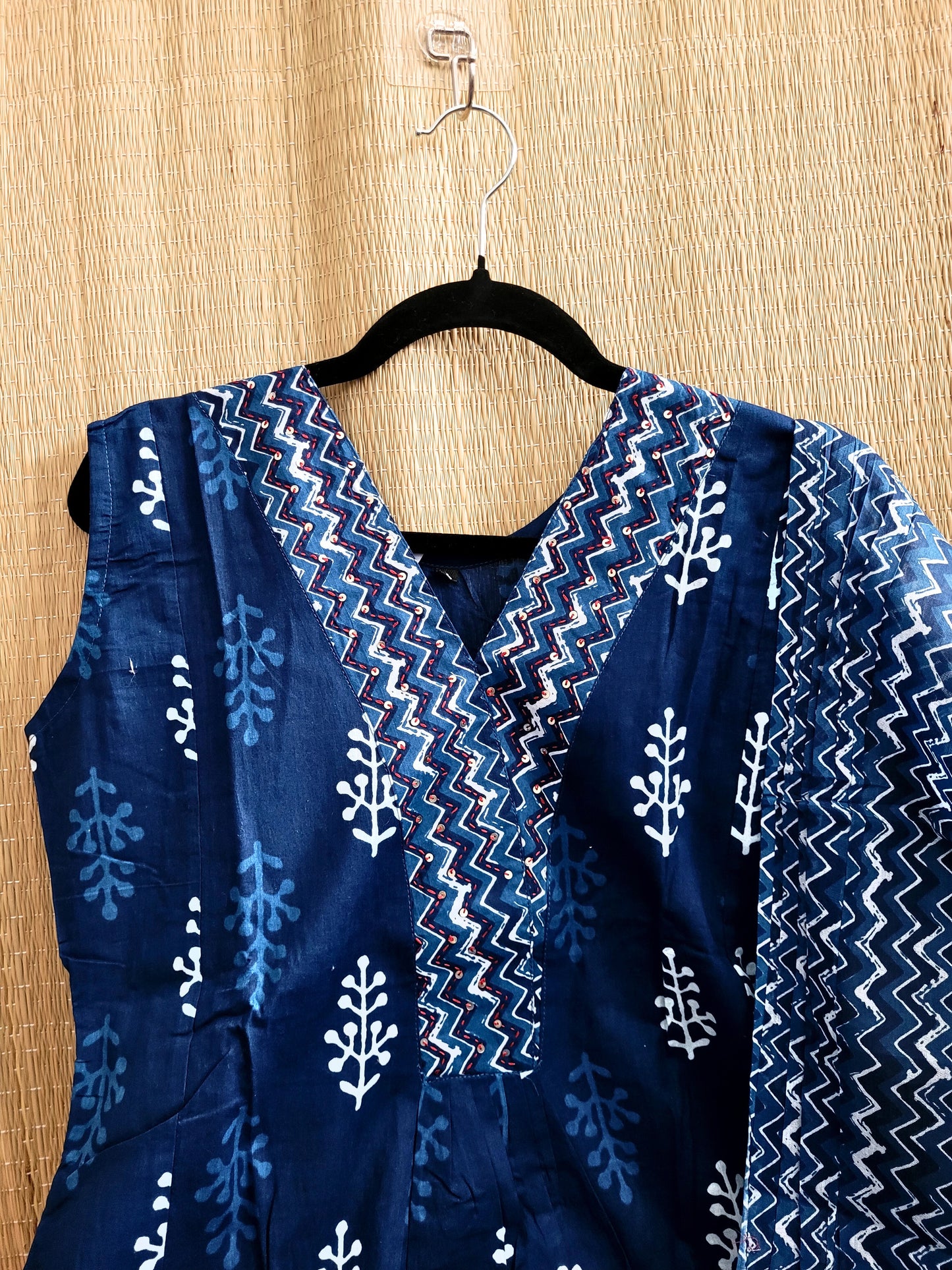 Block Printed Cotton Salwar Suit