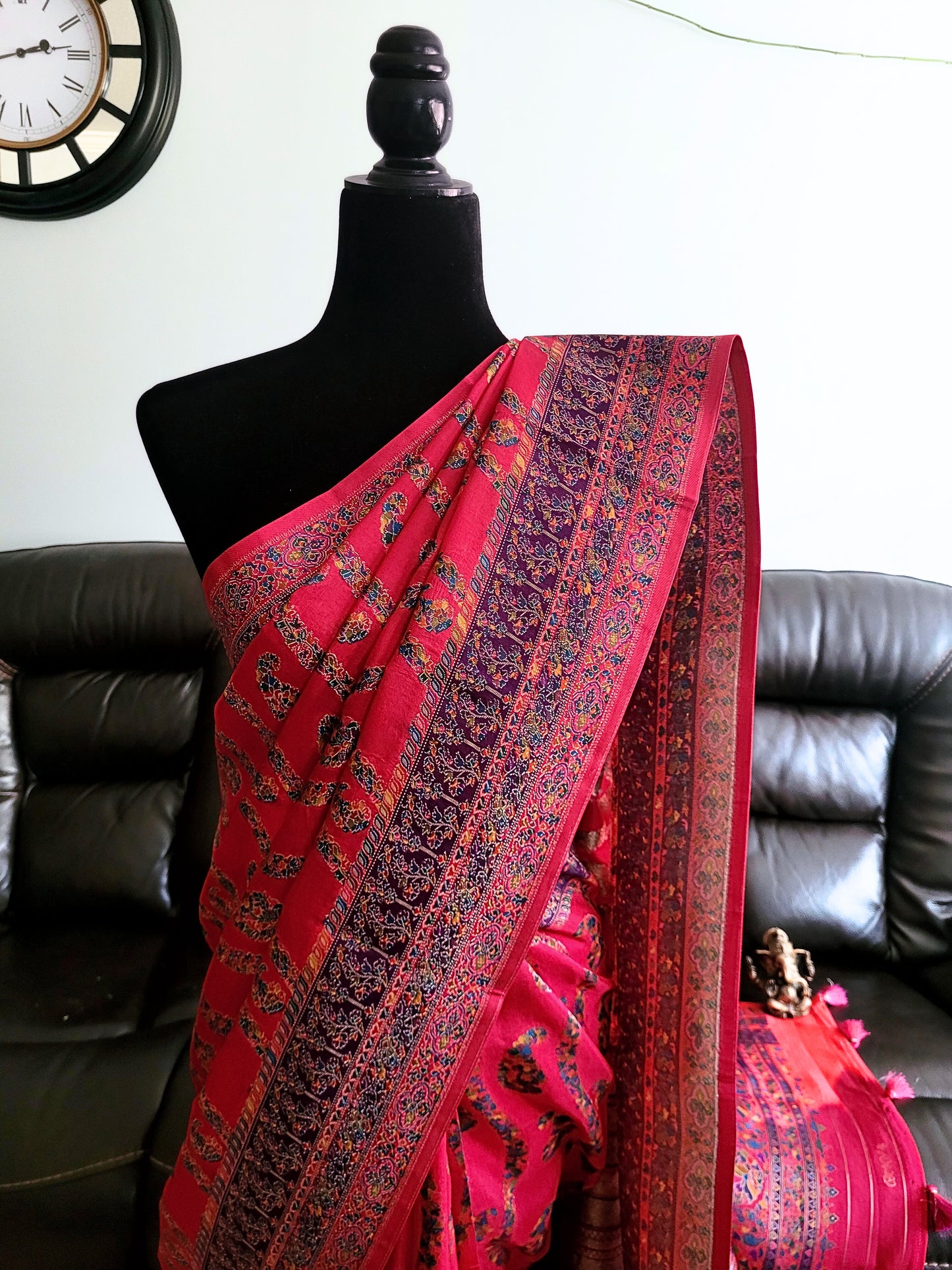 Pashmina Silk Saree