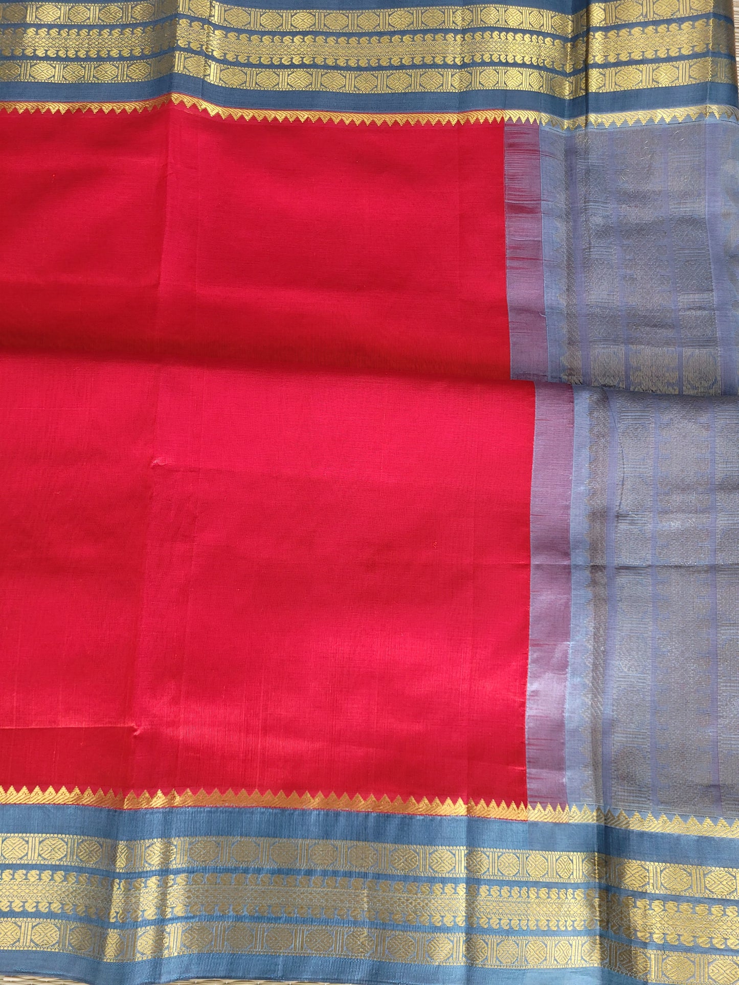 Pure Kanjivaram Sico Saree With Blouse