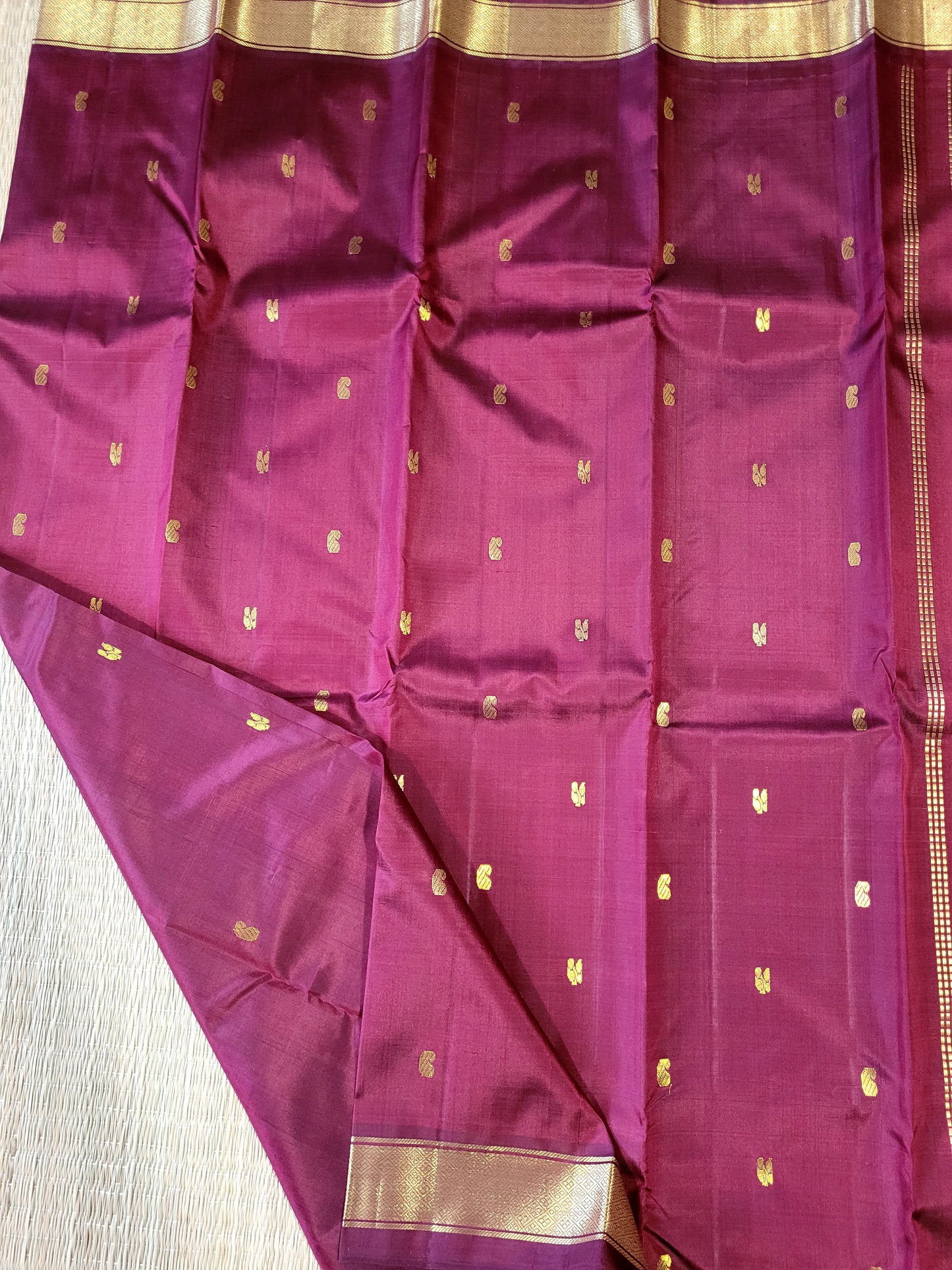 Pure Kanchipuram Handloom Silk Saree