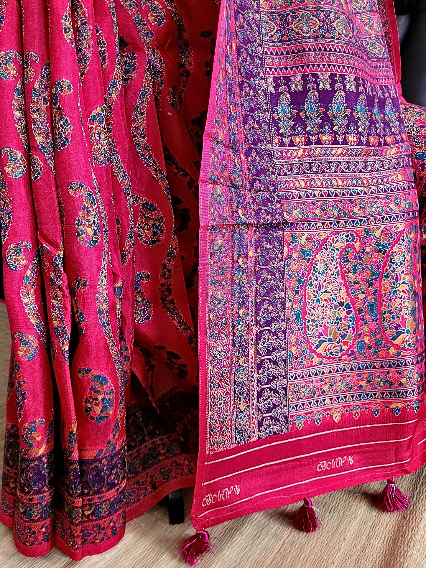 Pashmina Silk Saree