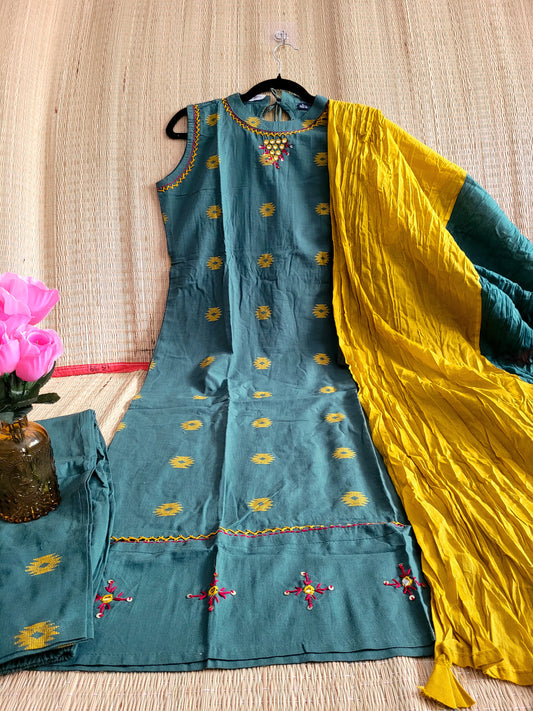 Cotton Salwar With Dupatta