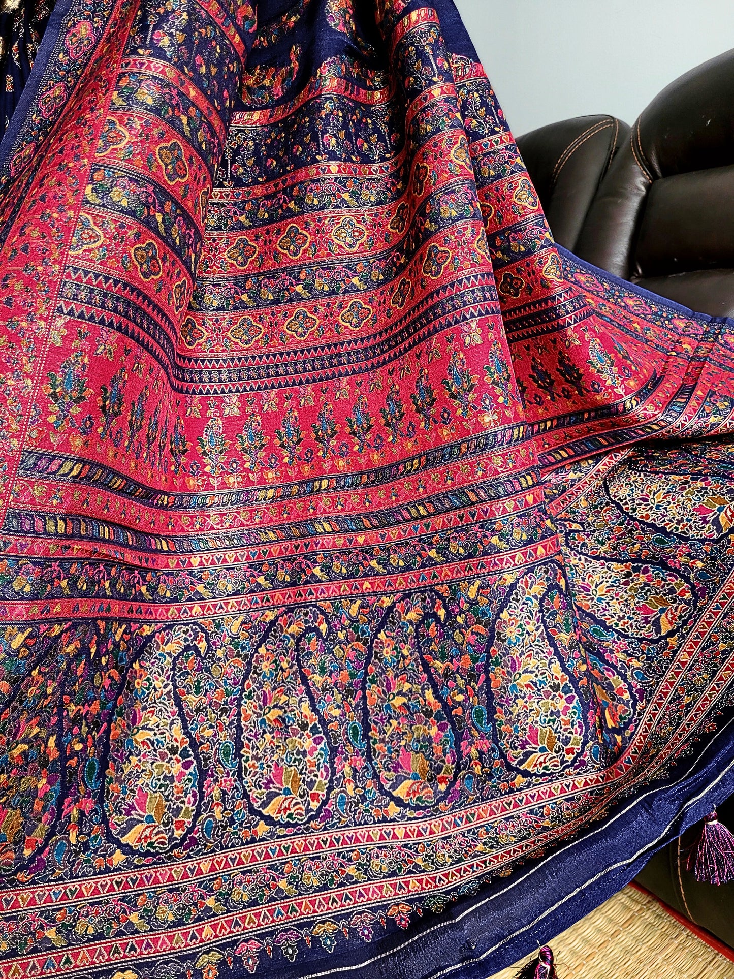 Pashmina Silk Saree