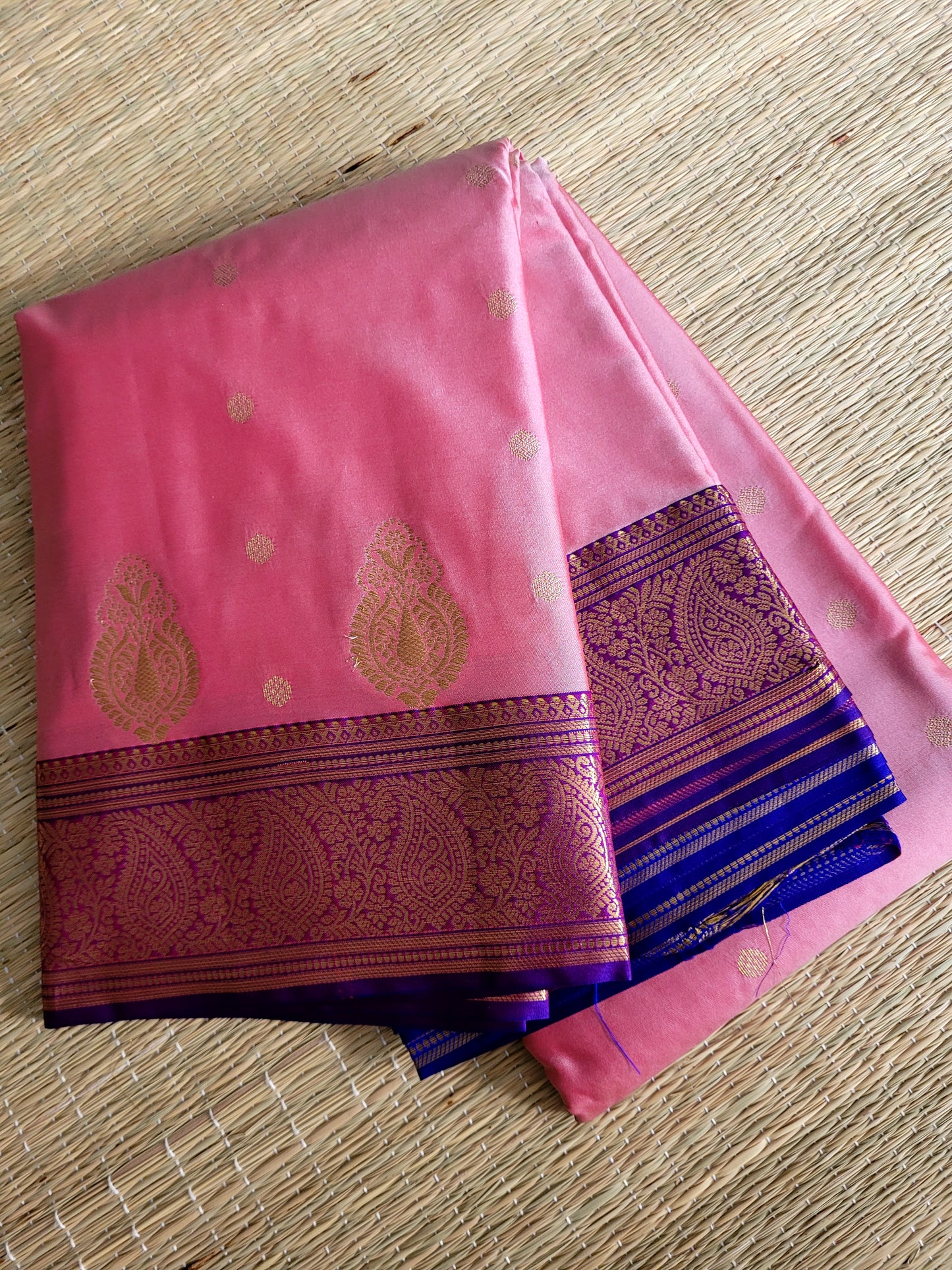Semi Kanchipuram Handloom Silk Saree