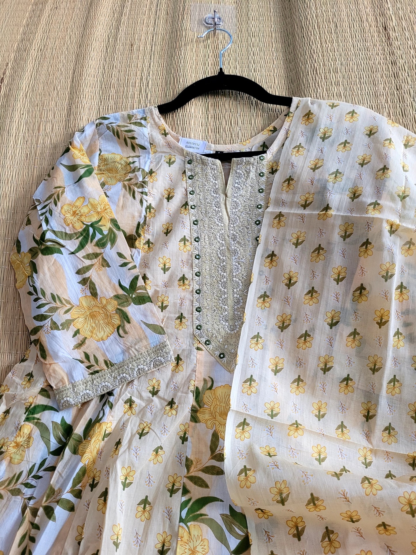 Cotton Printed Anarkali Suit