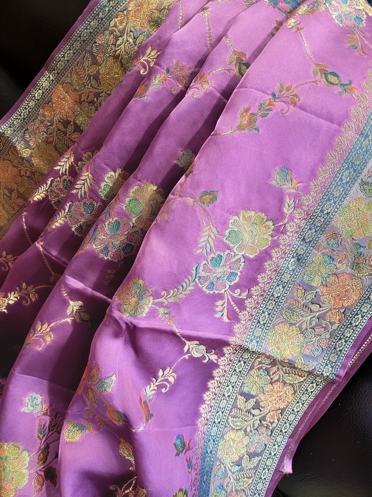Banaras Raw Mango Silk Saree