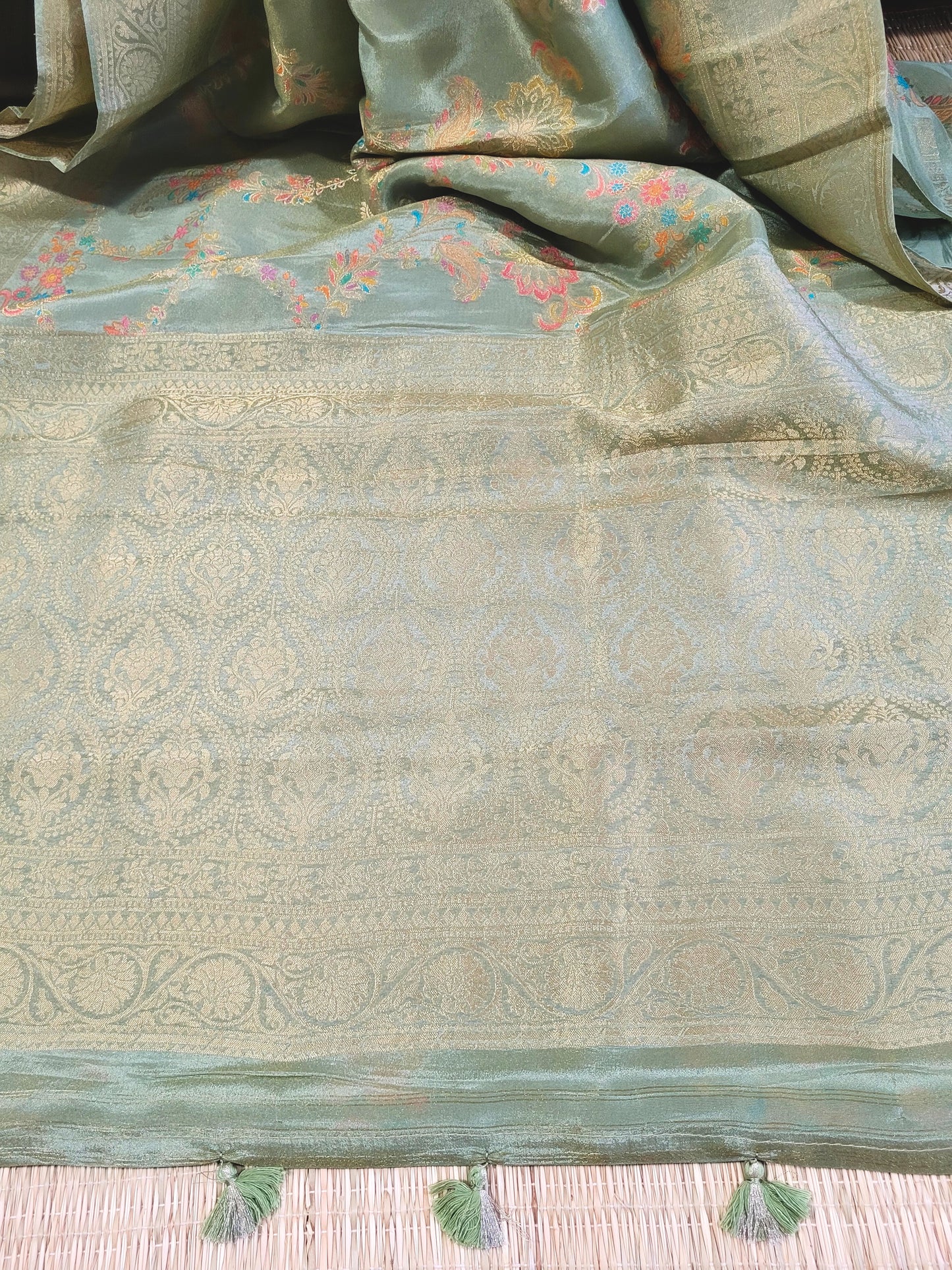 Premium Tissue Banaras Silk Saree