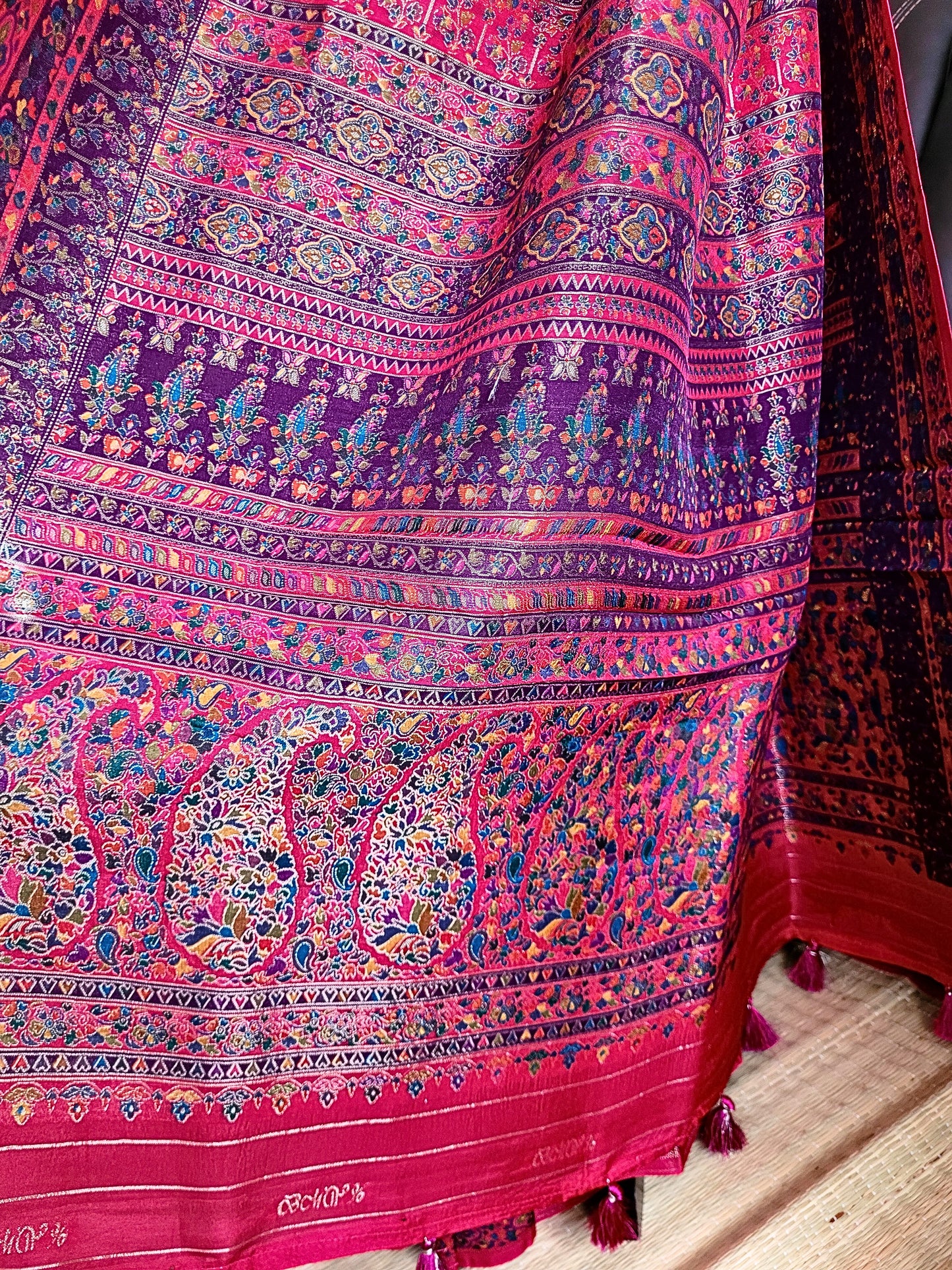 Pashmina Silk Saree