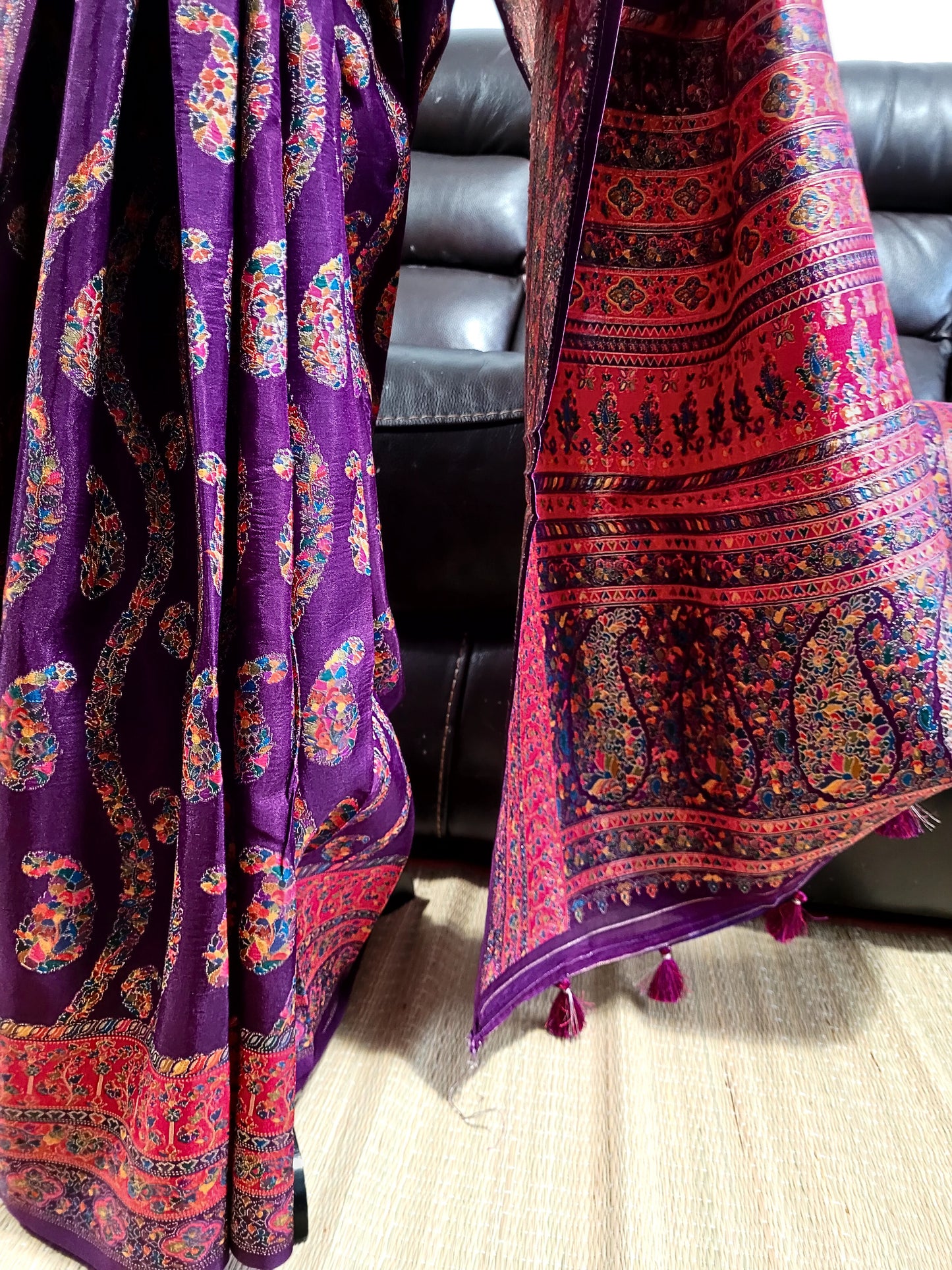 Pashmina Silk Saree