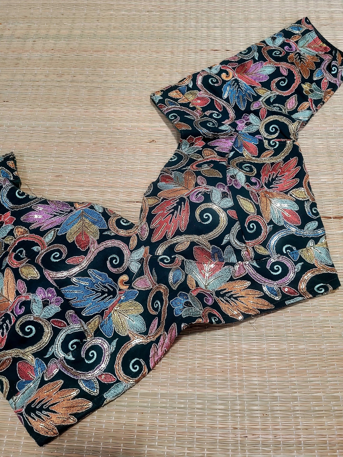 Viscose Georgette Embroidery Blouse
