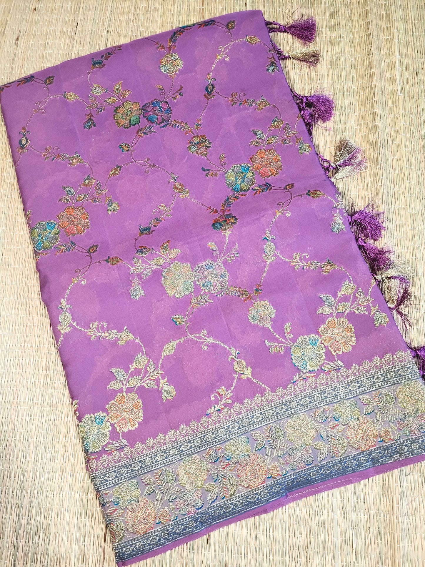 Banaras Raw Mango Silk Saree
