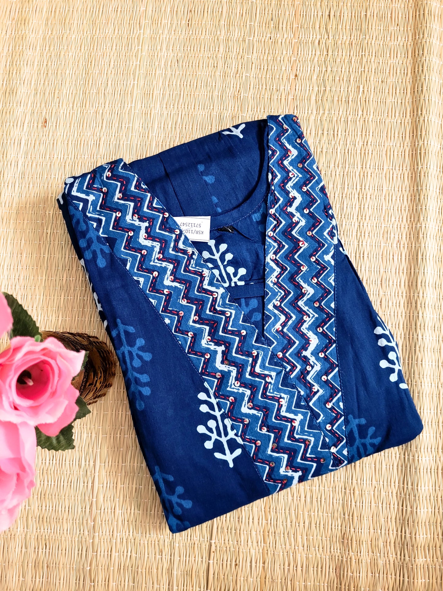 Block Printed Cotton Salwar Suit