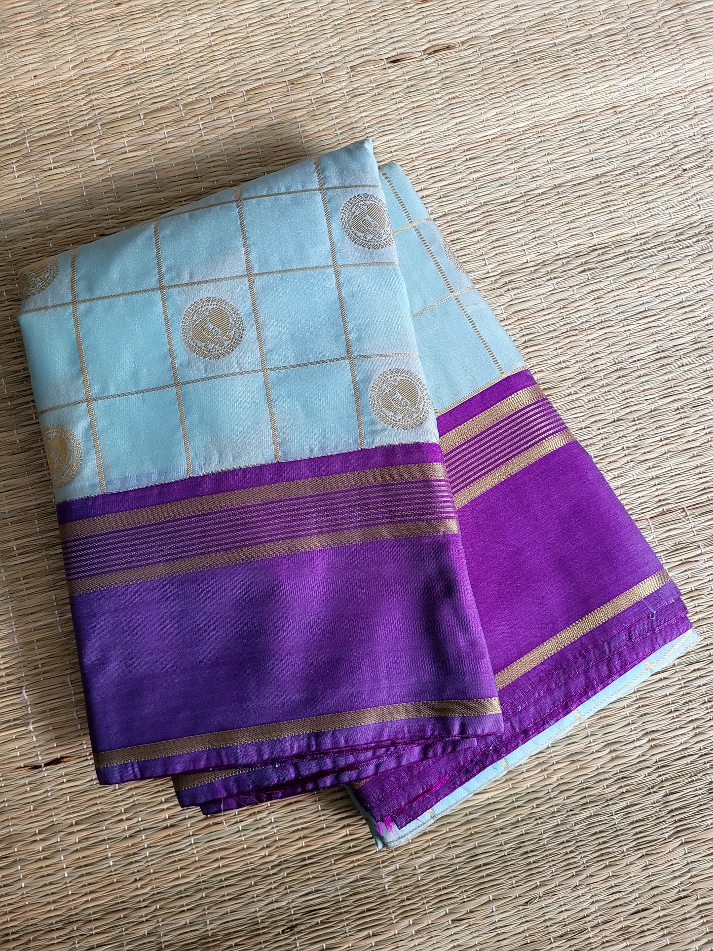 Semi Kanchipuram Handloom Silk Saree