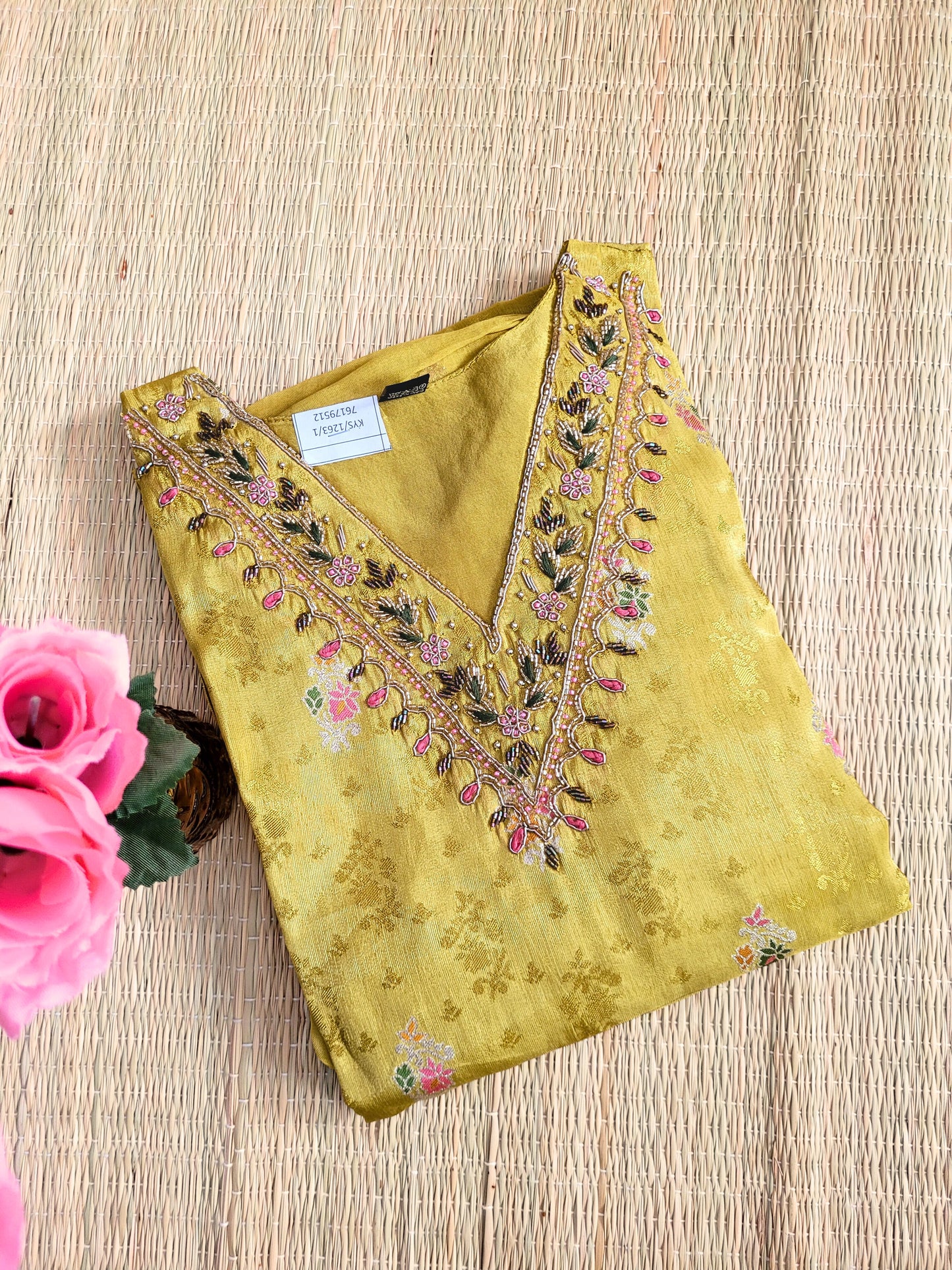 Banaras Tissue Silk Salwar Suit