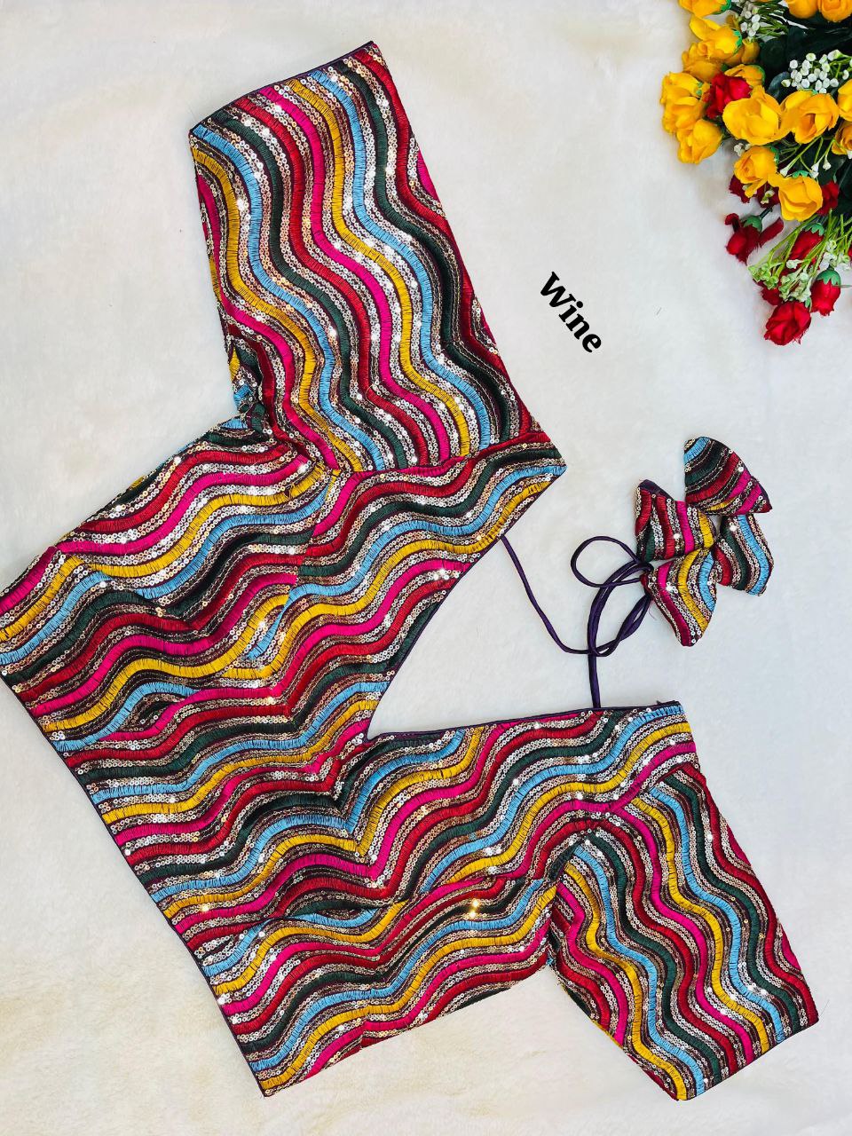 Georgette Embroidery Blouse