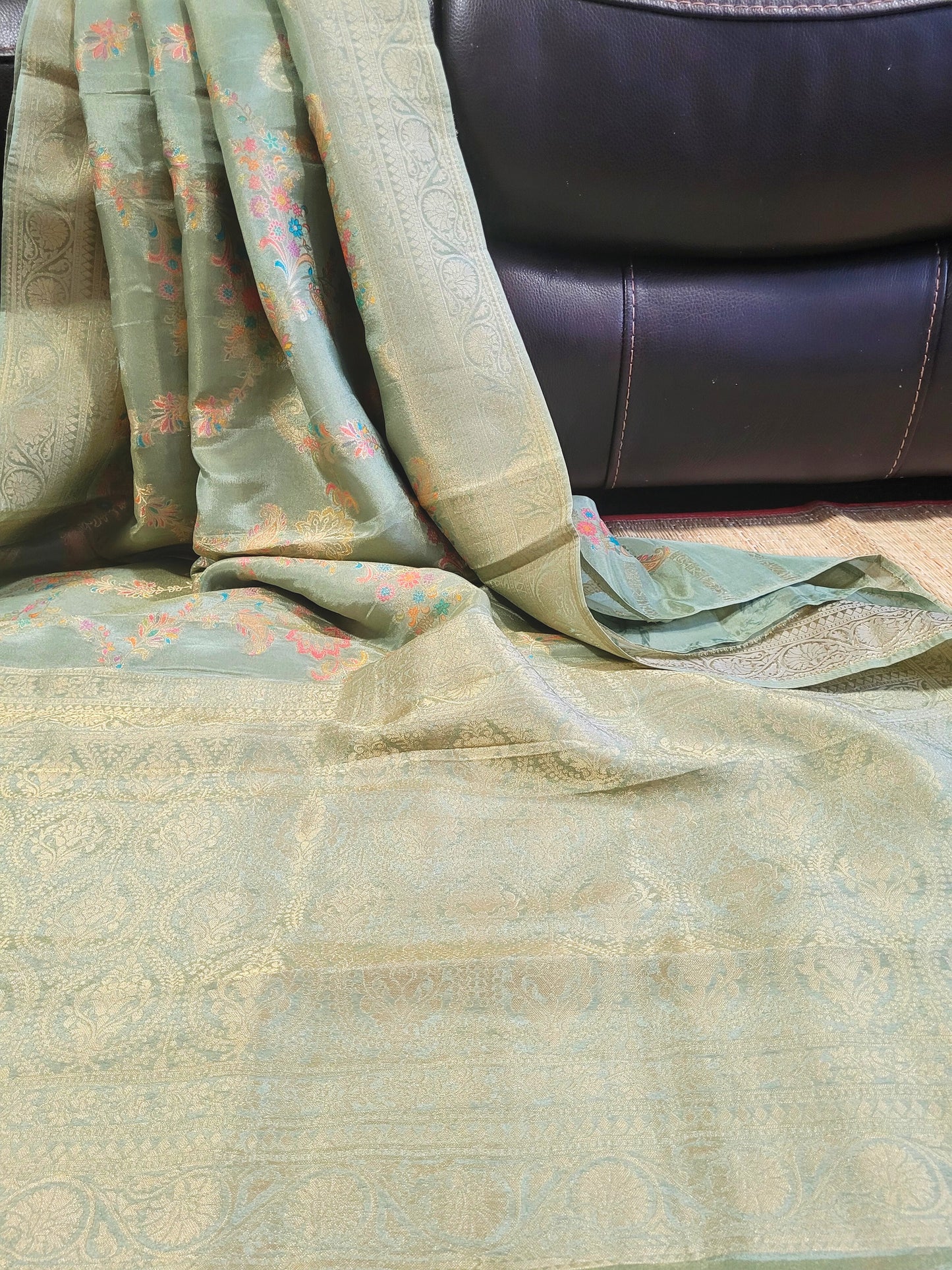 Premium Tissue Banaras Silk Saree