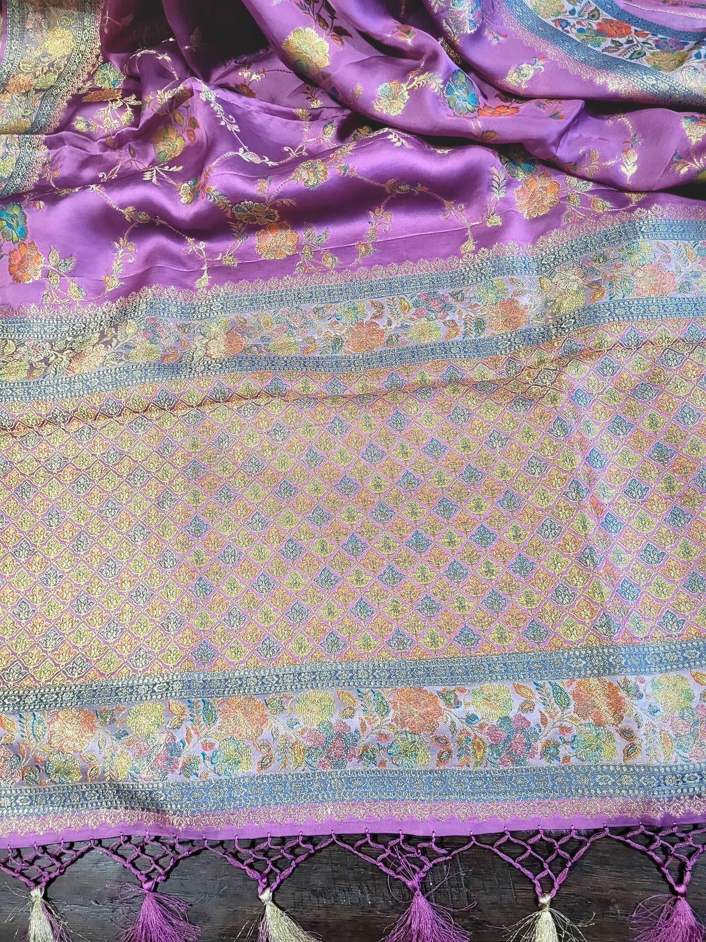 Banaras Raw Mango Silk Saree