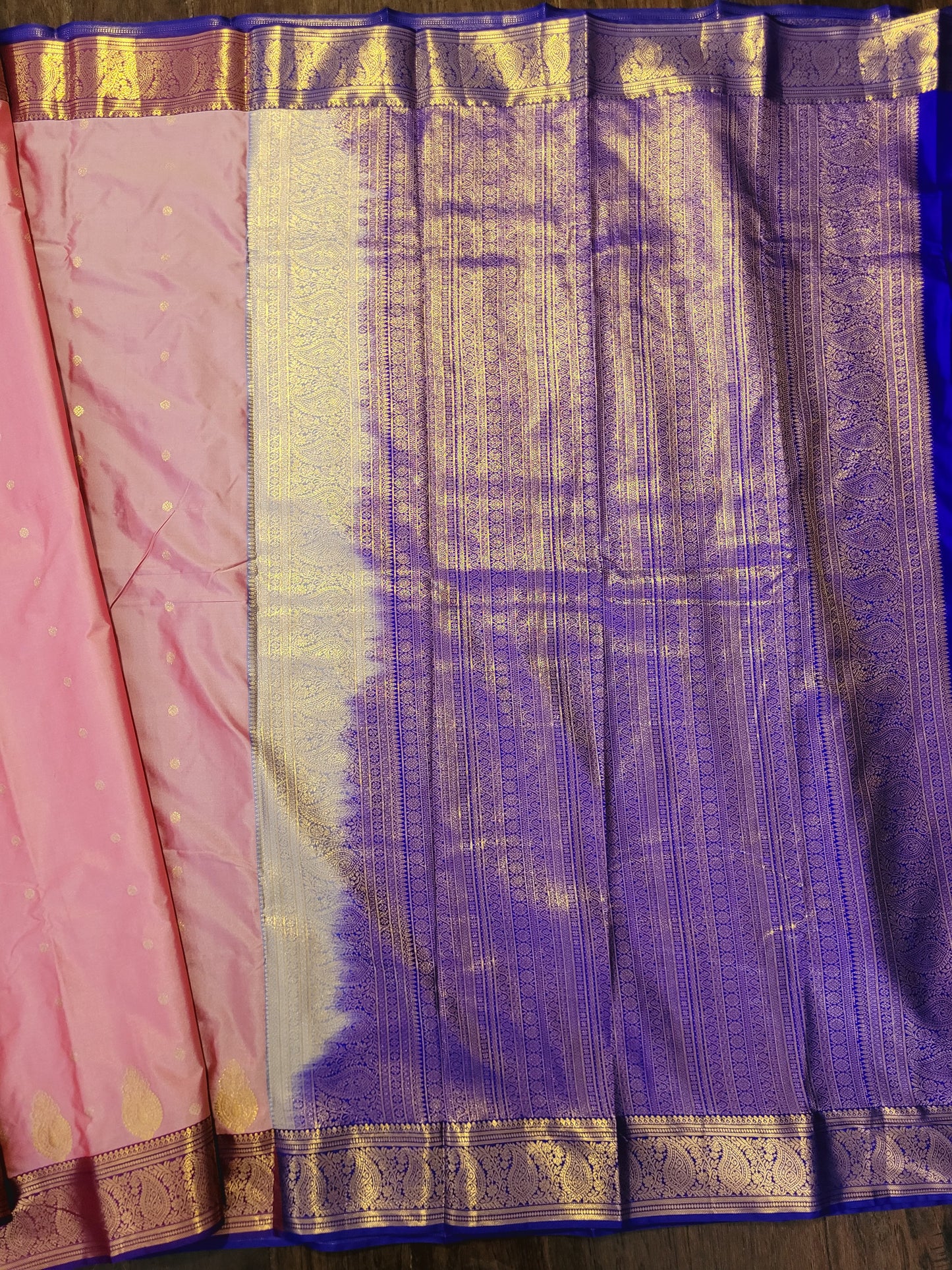 Semi Kanchipuram Handloom Silk Saree