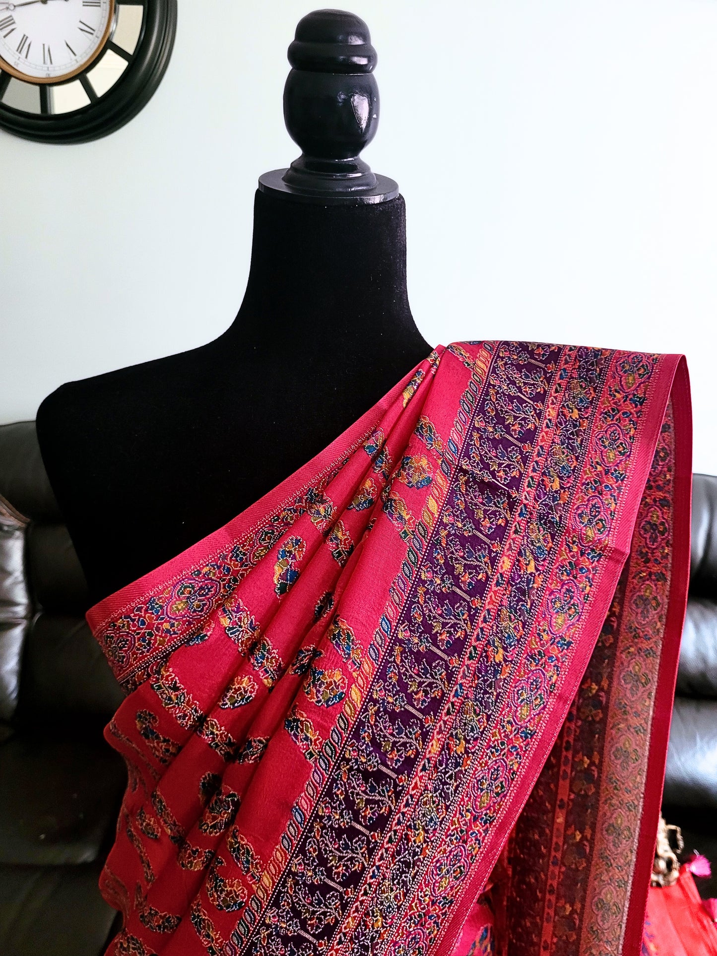 Pashmina Silk Saree