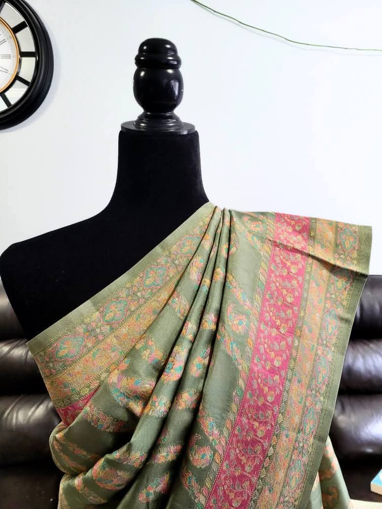 Pashmina Silk Saree