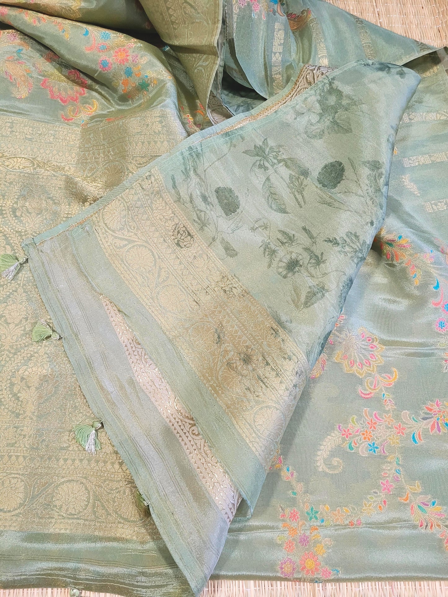 Premium Tissue Banaras Silk Saree