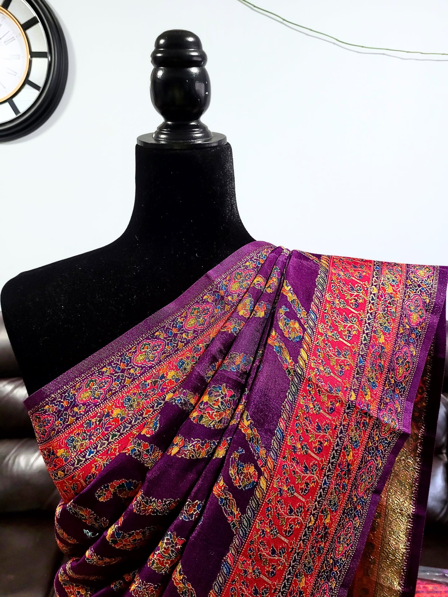Pashmina Silk Saree