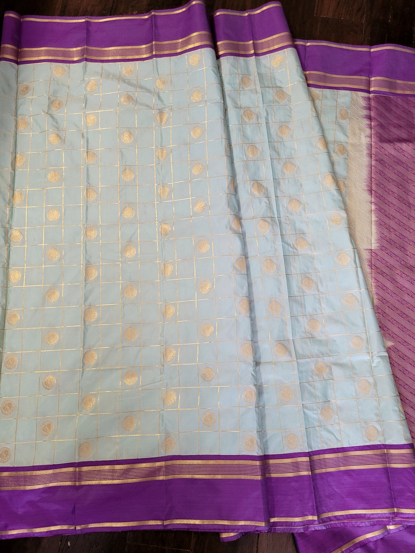 Semi Kanchipuram Handloom Silk Saree