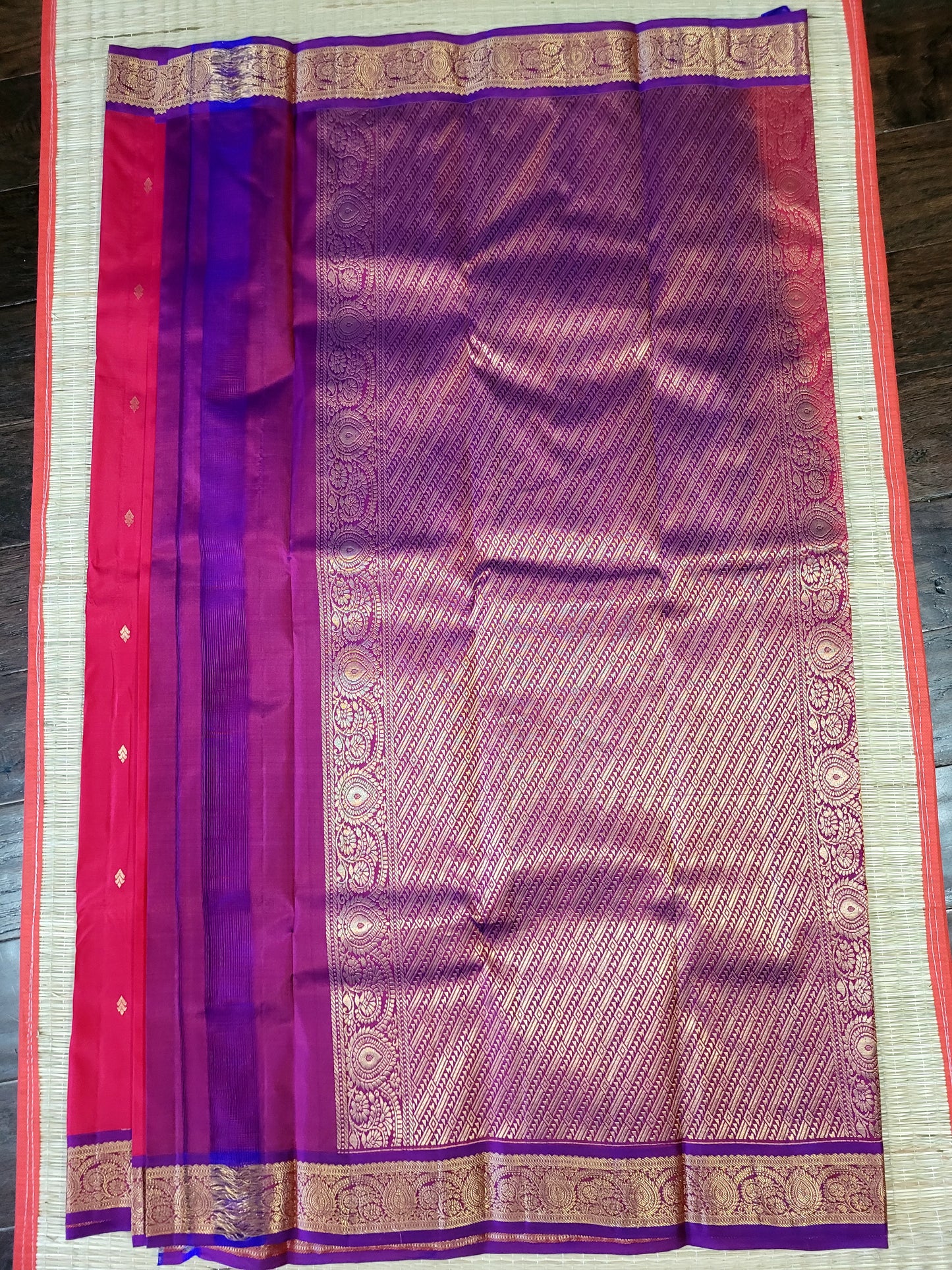 Pure Kanchipuram Handloom Silk Saree