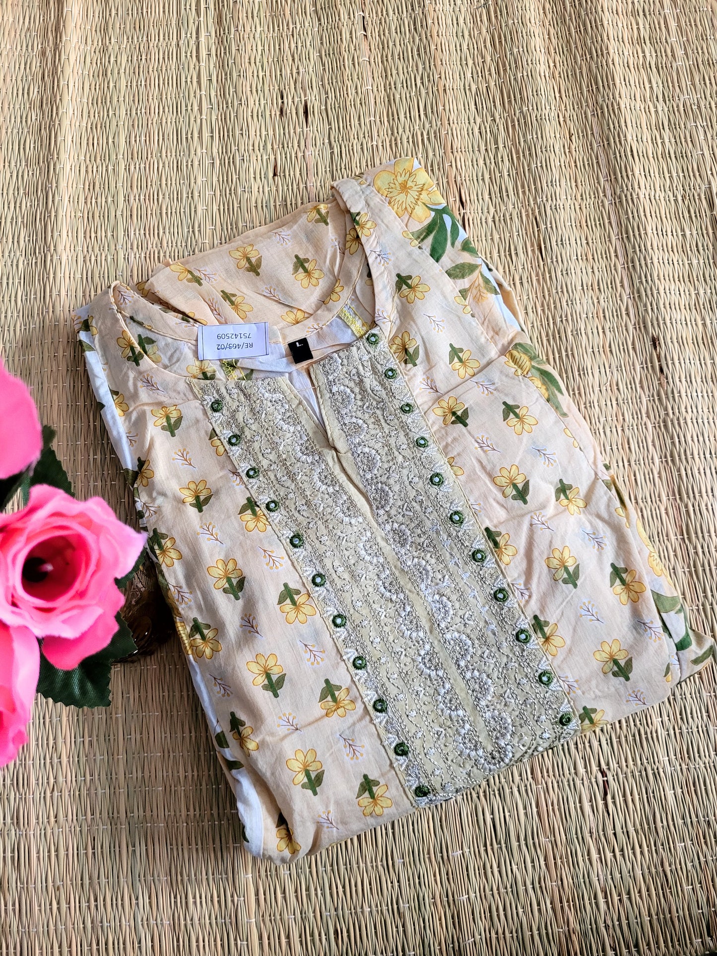 Cotton Printed Anarkali Suit