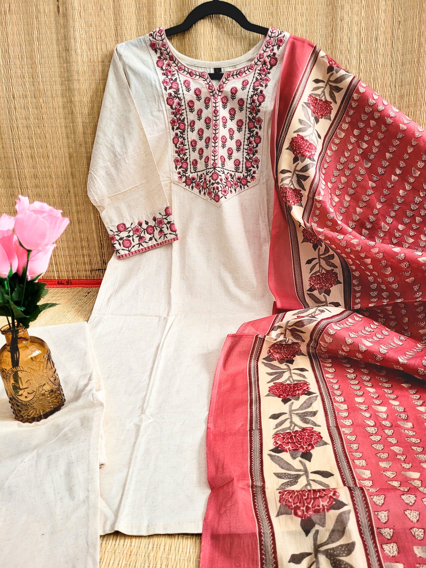 Premium Khadi Cotton Salwar Suit