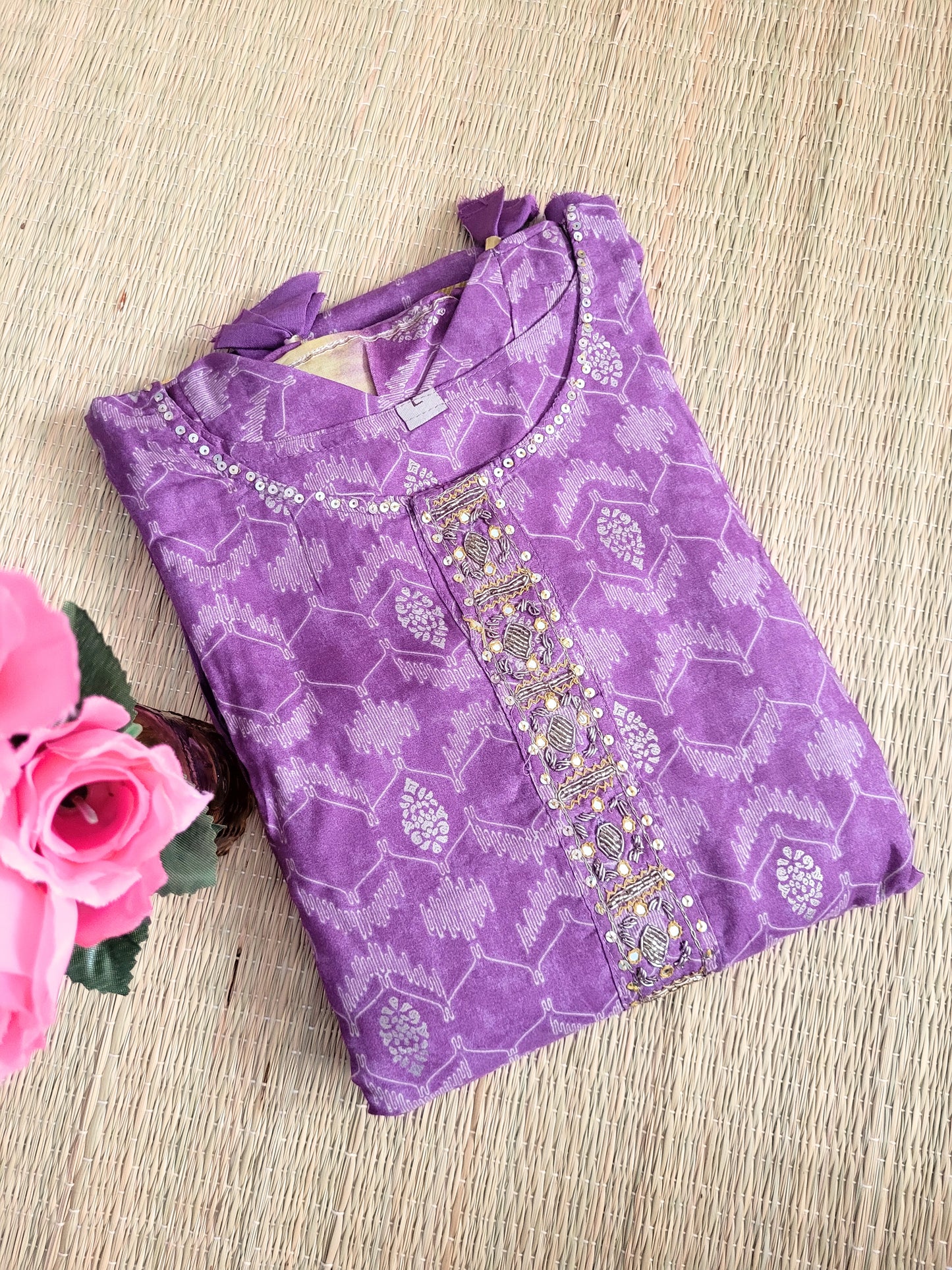 Muslin Silk Salwar Suit