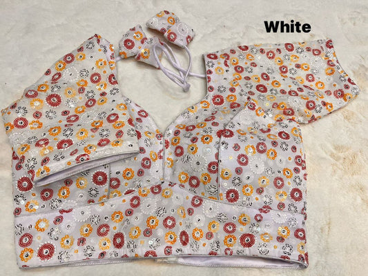 Georgette Sequins Blouse