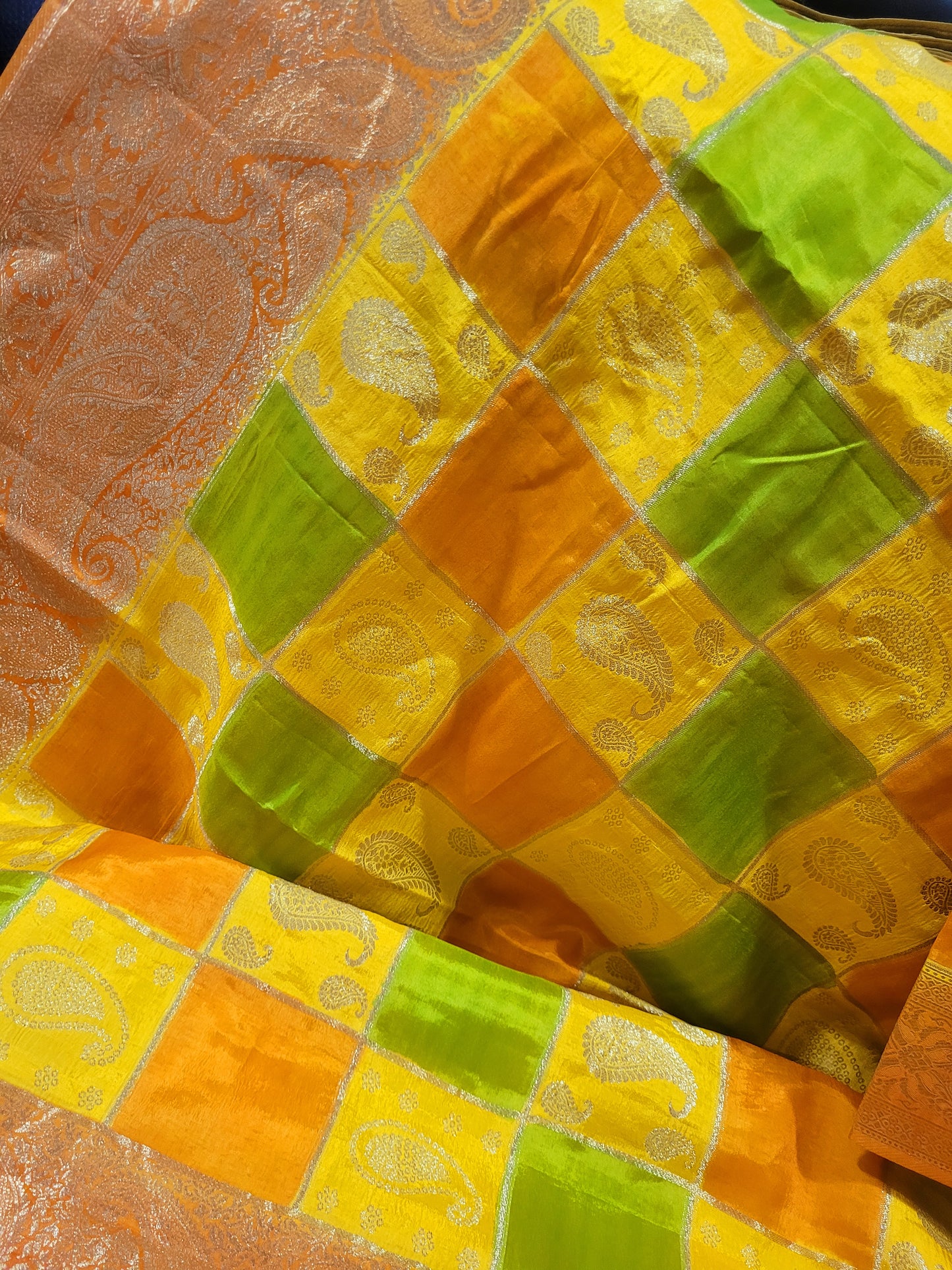 Banaras Rankat Soft Silk Saree