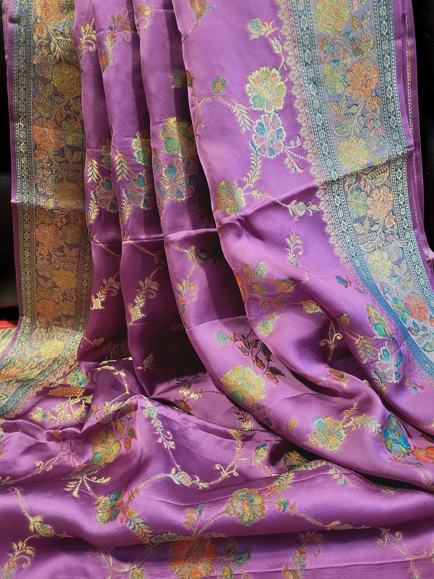 Banaras Raw Mango Silk Saree