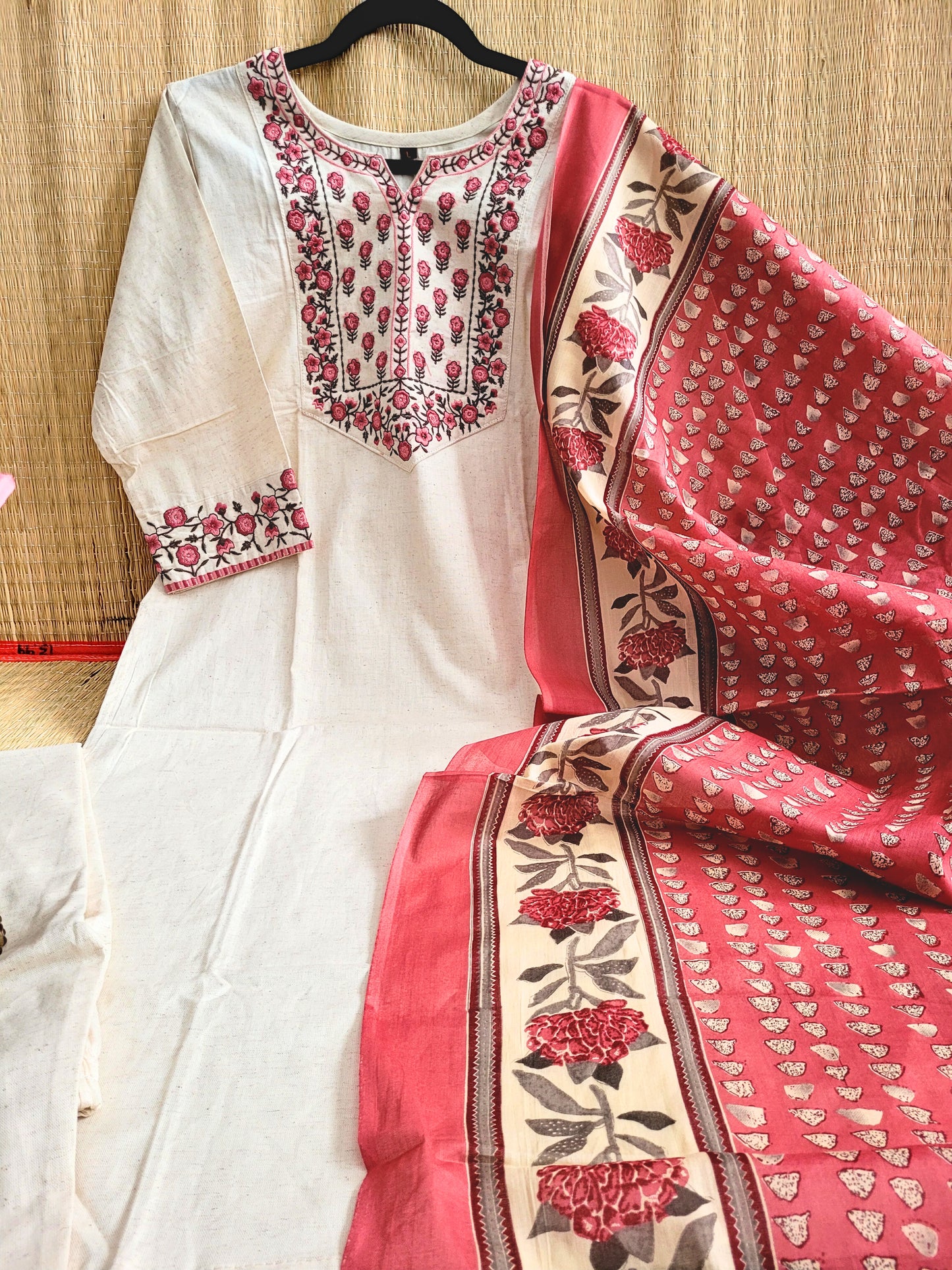 Premium Khadi Cotton Salwar Suit