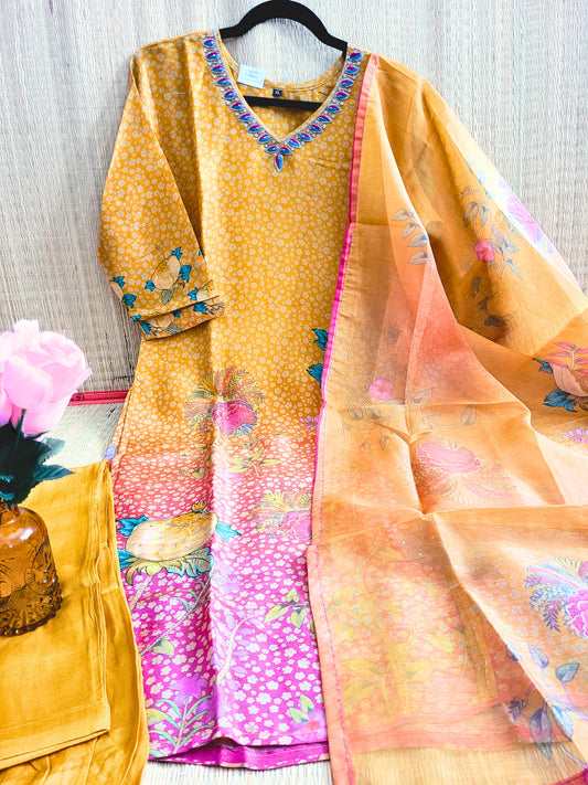 Premium Organza Printed Salwar Suit