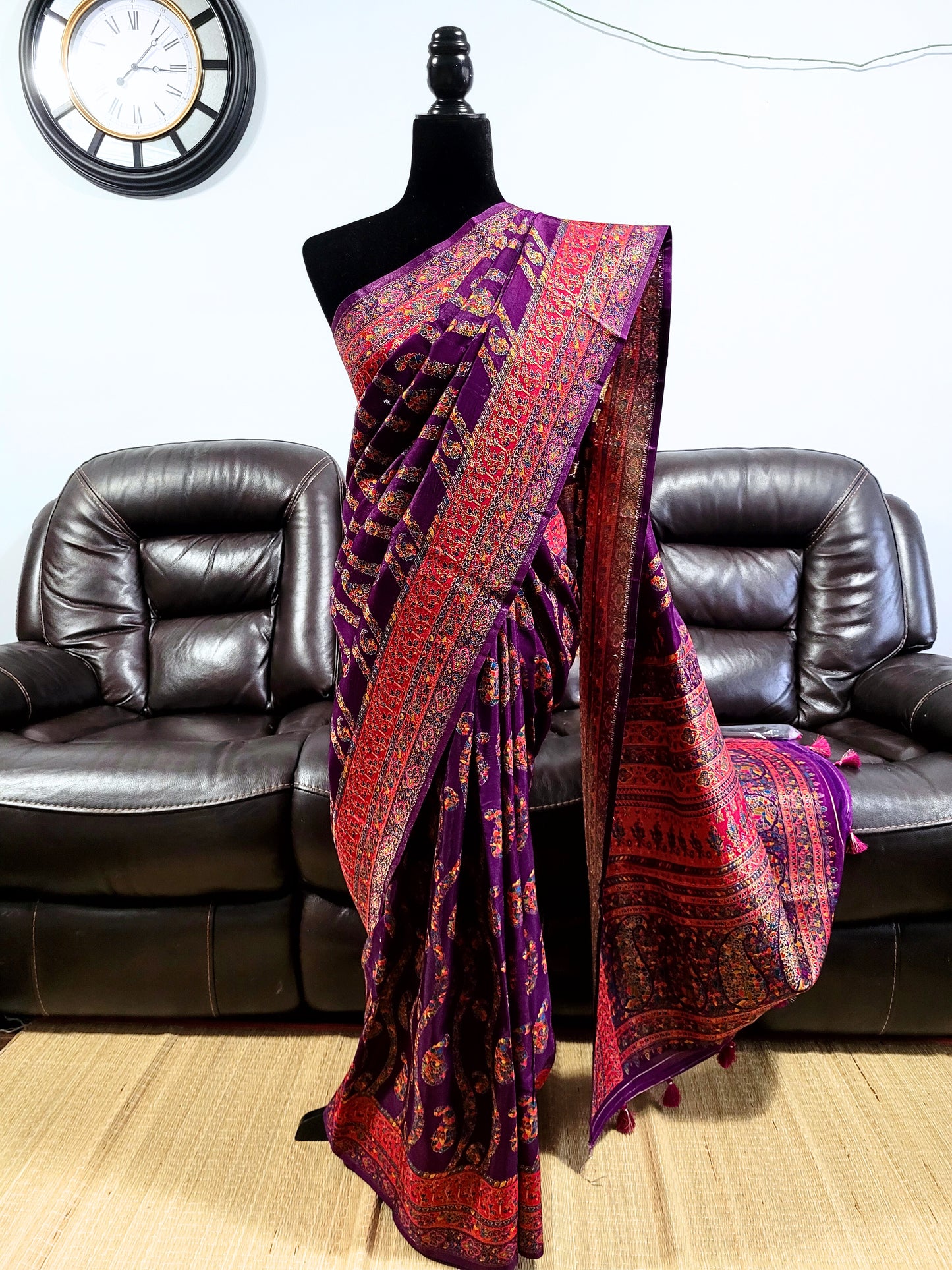 Pashmina Silk Saree