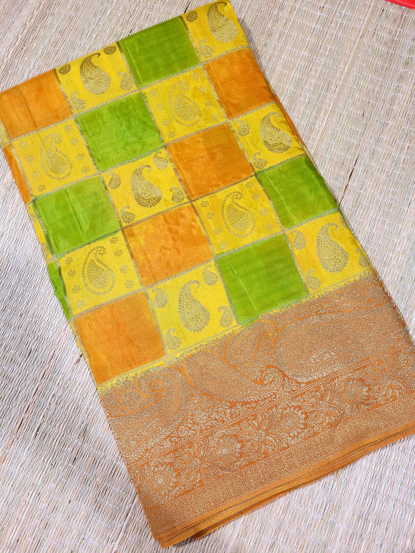 Banaras Rankat Soft Silk Saree