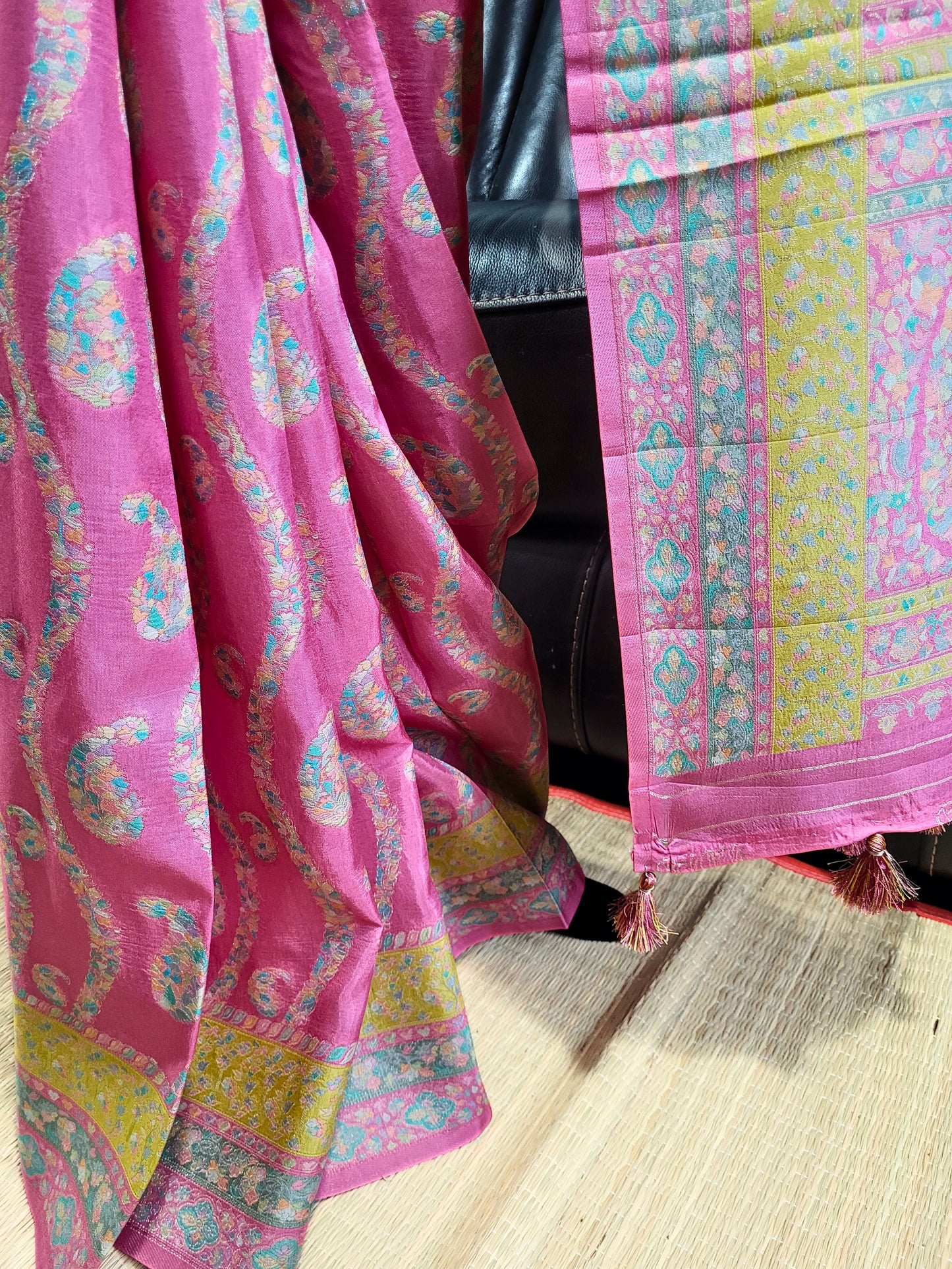Pashmina Silk Saree