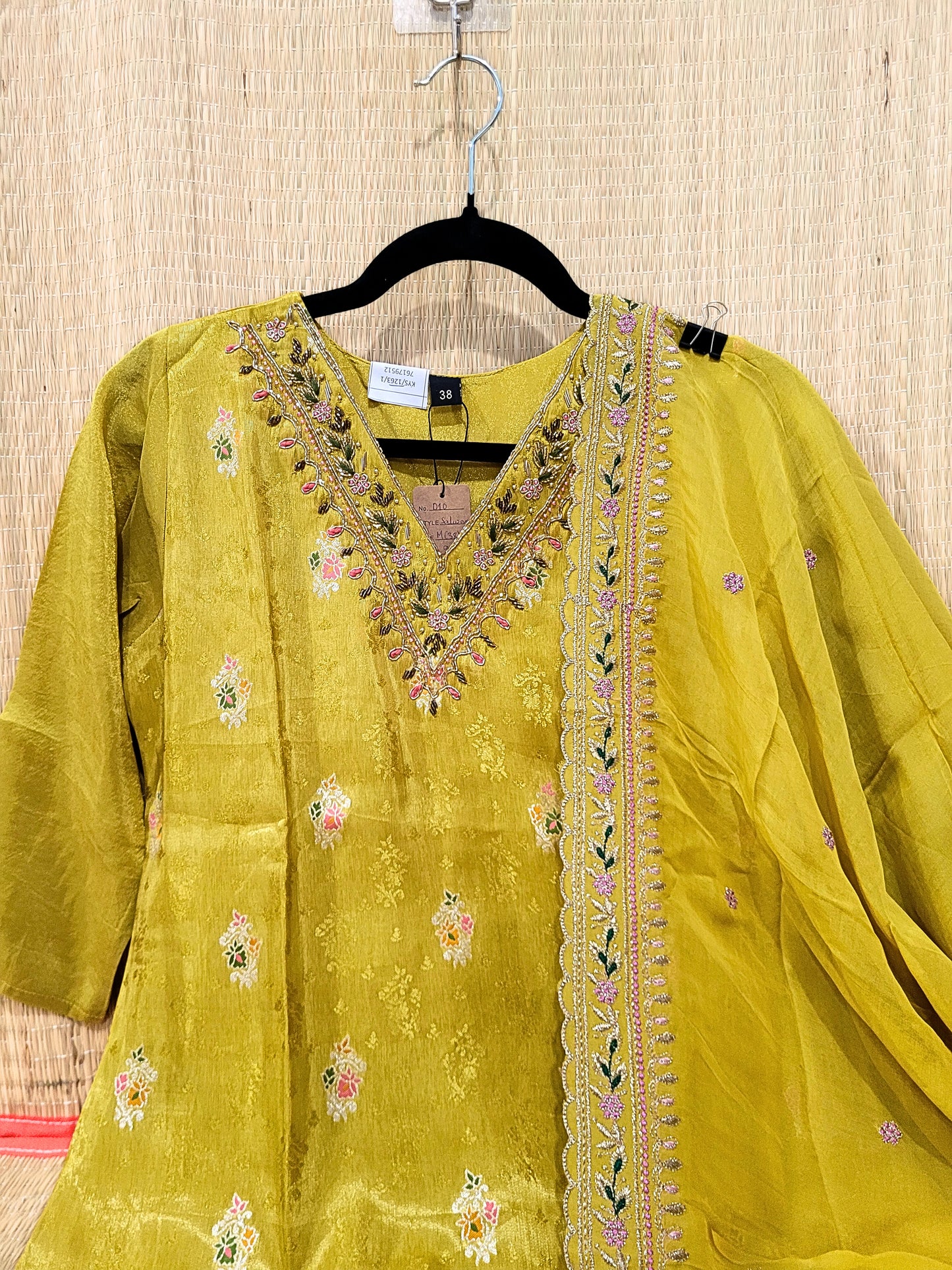 Banaras Tissue Silk Salwar Suit