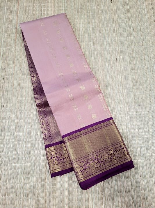 Pure Korvai Kanchipuram Handloom Silk Saree