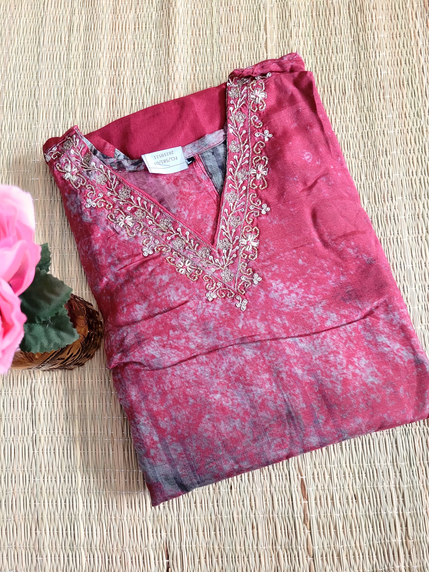 Crepe Printed Salwar With Dupatta